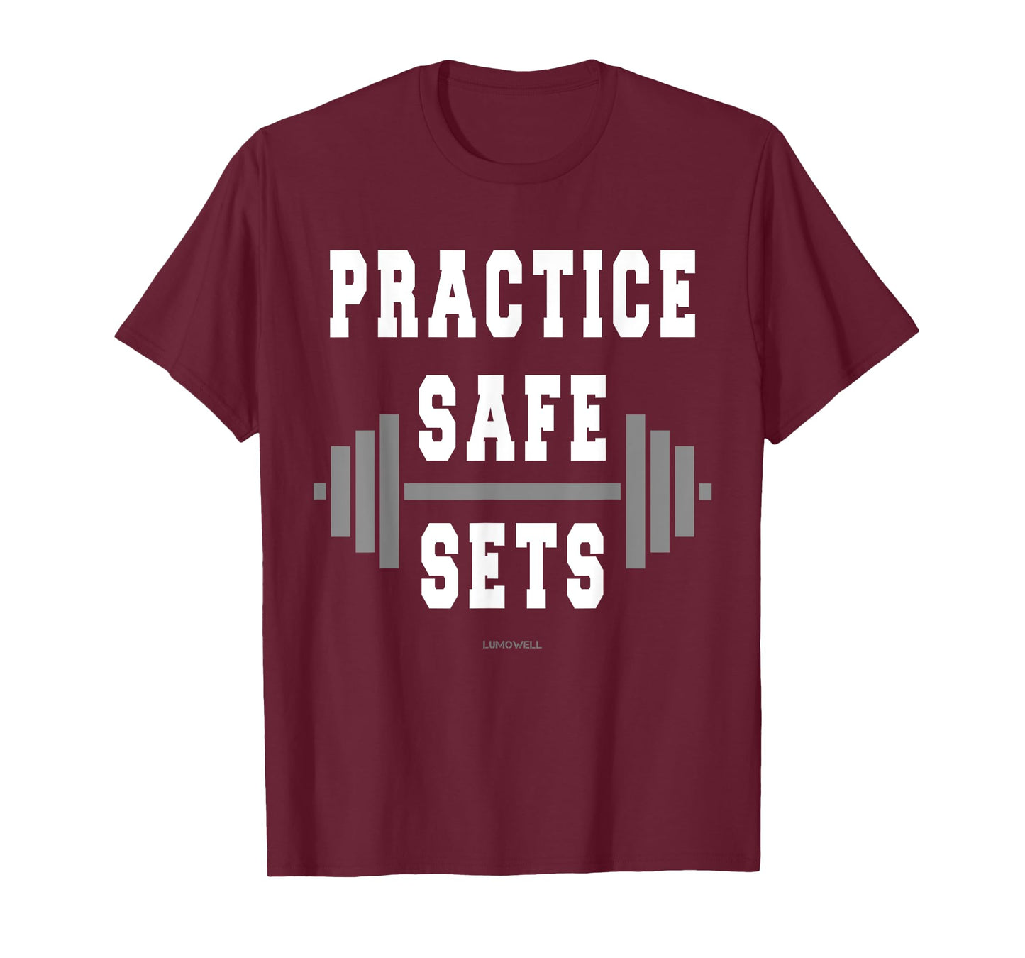 Practice Safe Sets T-Shirt - Funny Fitness Shirts