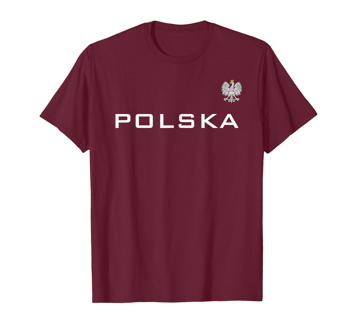 POLSKA POLAND FLAG SPORTS ATHLETIC JERSEY STYLE T-Shirt