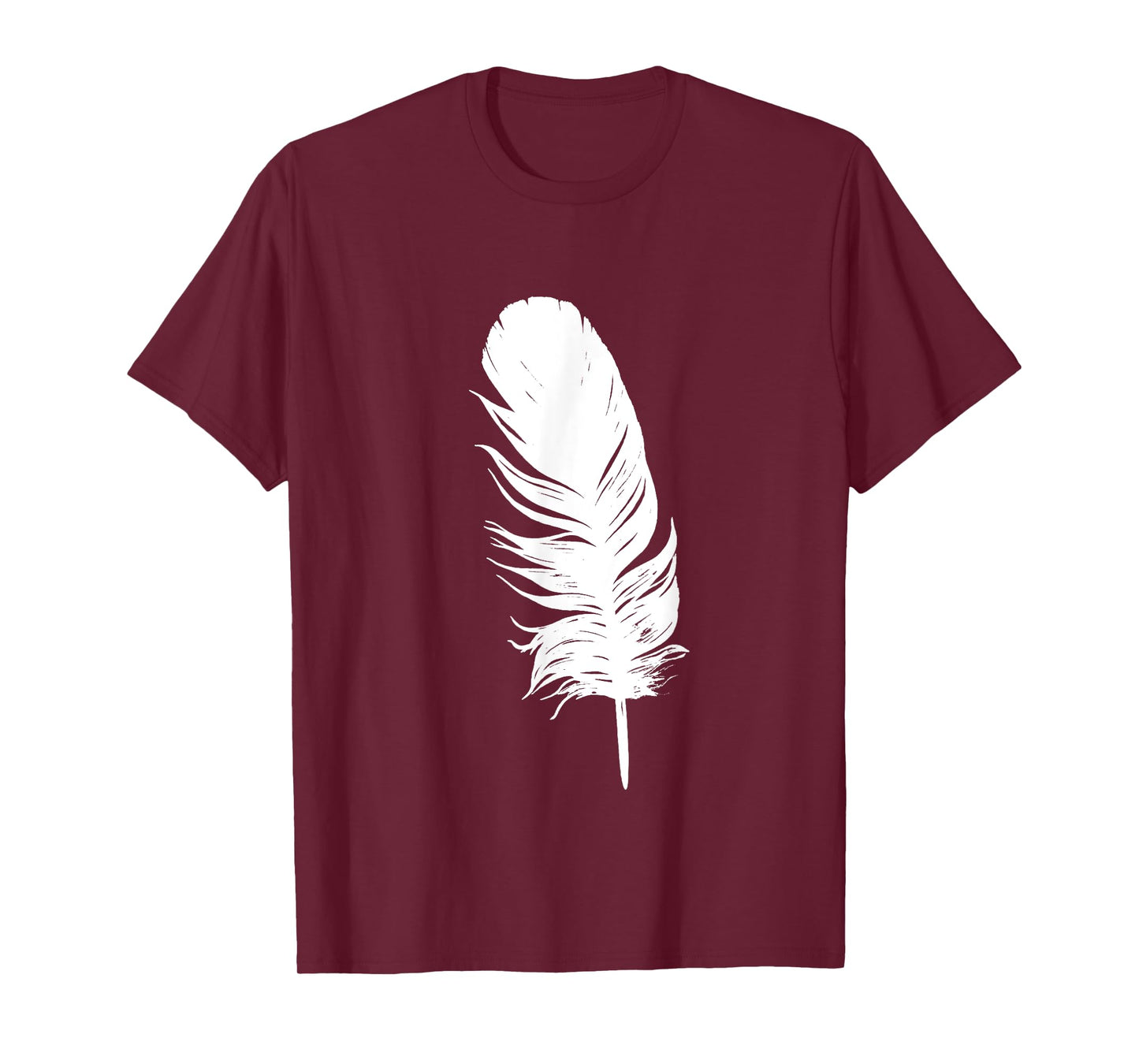 White feather print, casual, graphic, sleeveless summer T-Shirt for Men Women Kids