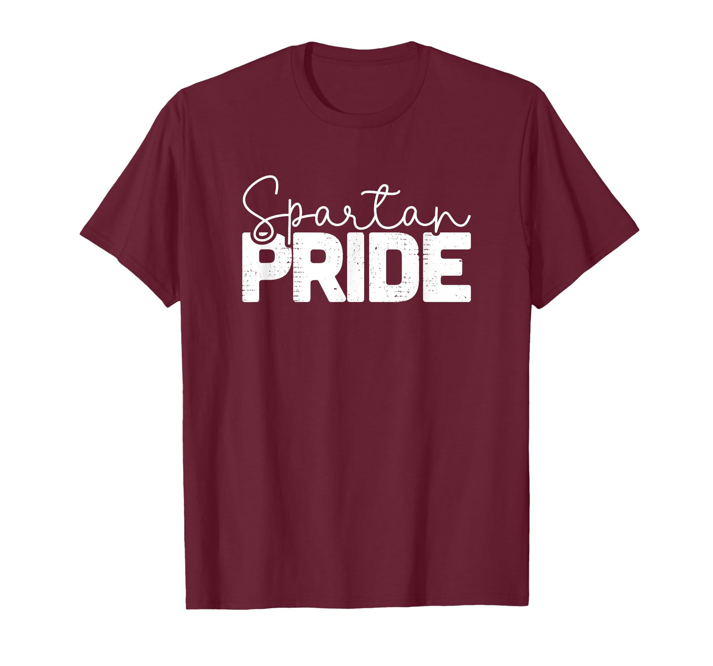 Spartan Pride - Retro Cursive Vintage T-Shirt
