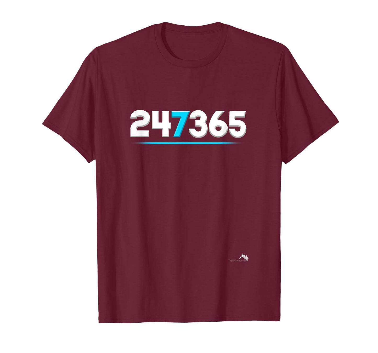 247365 T-shirt Hustle Healthy Gym Shirt T-Shirt
