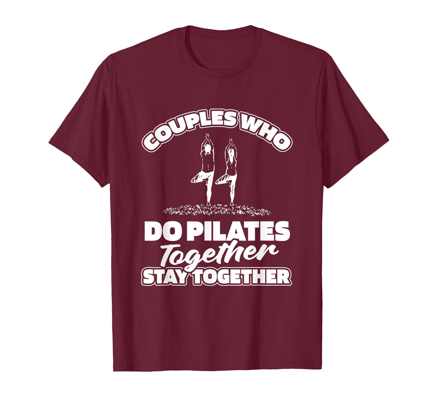 Pilates Couple Fitness - Training Pilates T-Shirt