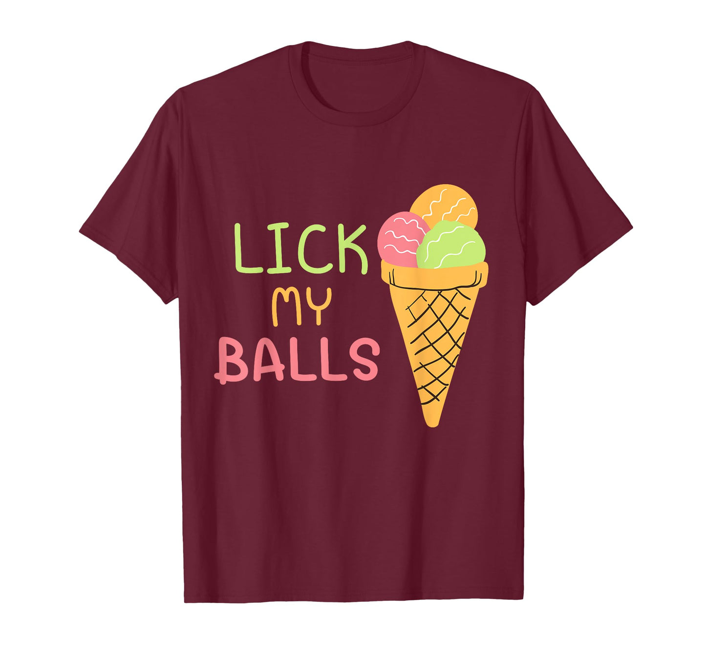 LICK MY BALLS | Funny Shirt Design | Creative Ideas T-Shirt