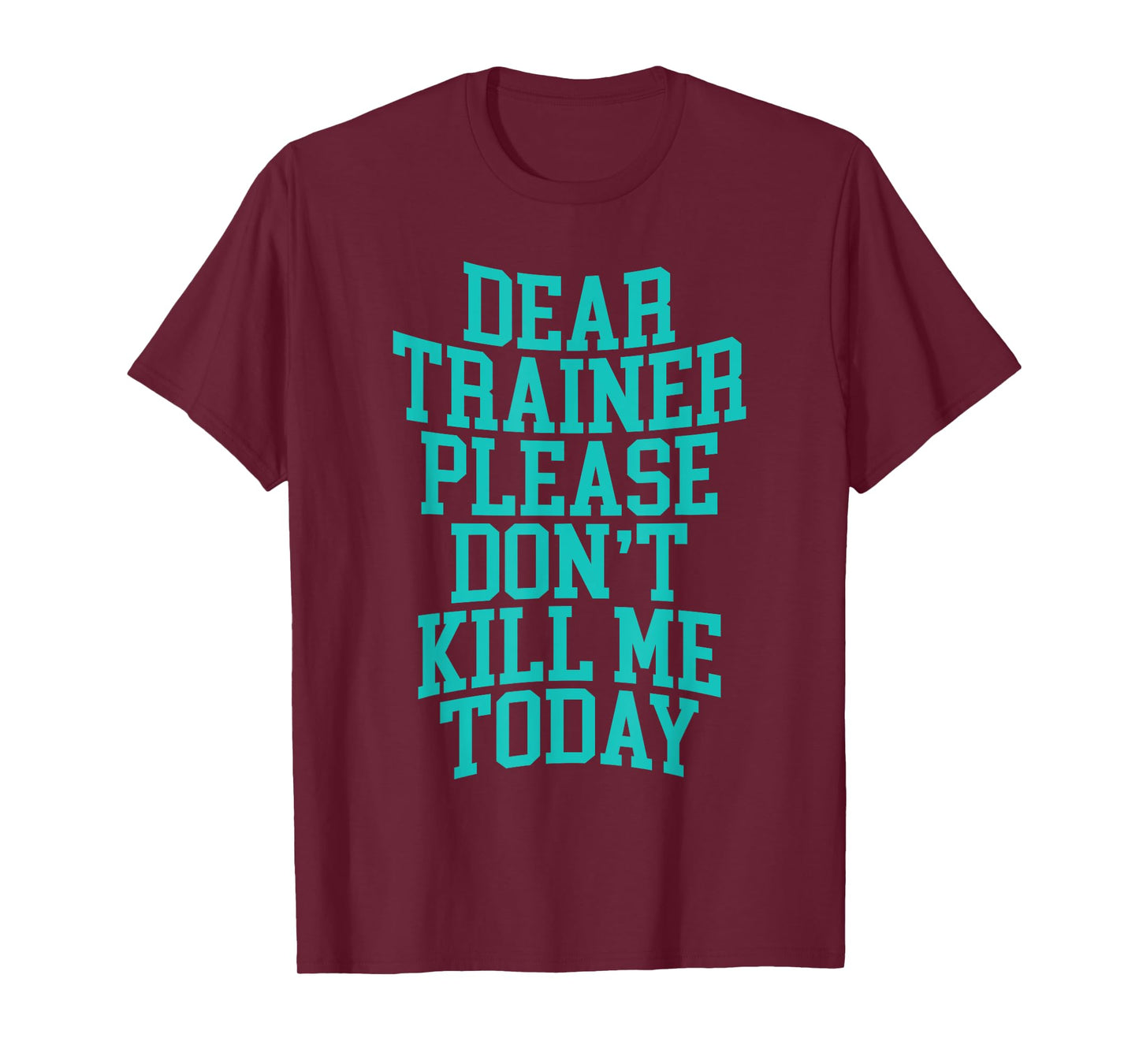 Dear Trainer, Please Don't Kill Me Today --- T-Shirt