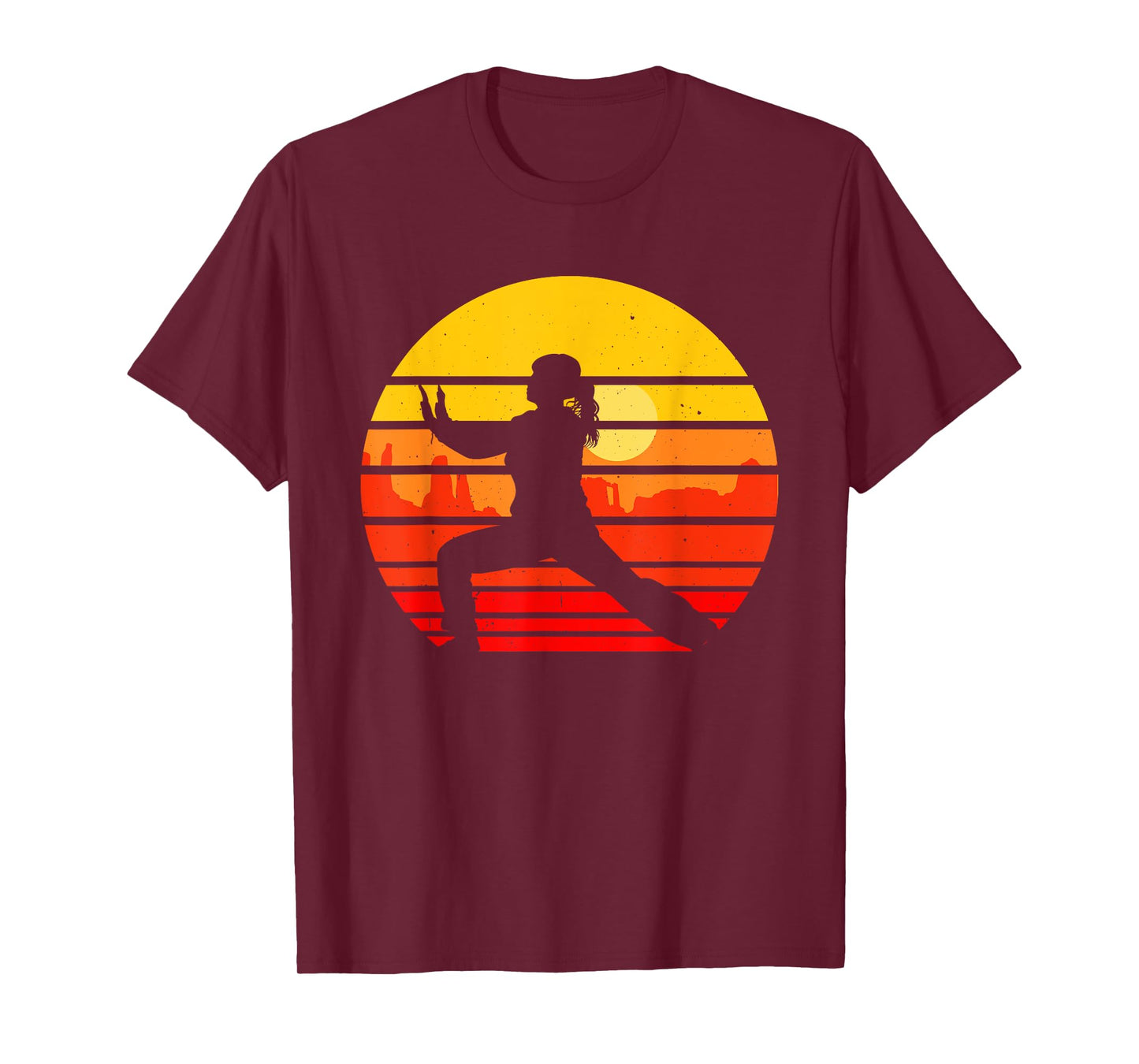 Vintage Tai Chi Martial Arts Fighter Retro Qi Gong T-Shirt