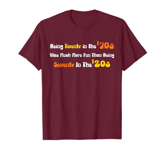 Being Twenty in the '70s Was Much More Fun Than T-Shirt