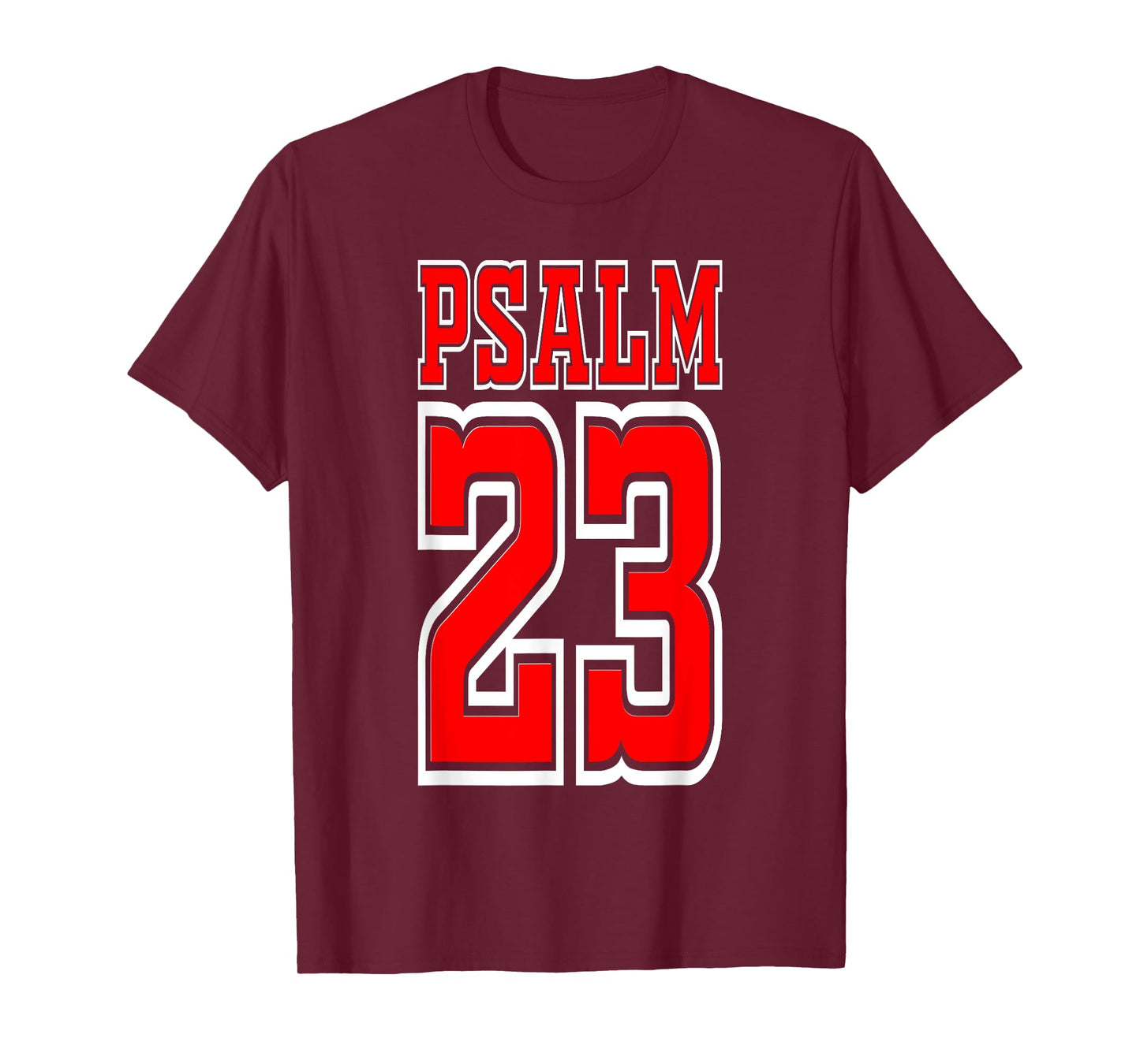 Psalm 23 Jersey Style T-Shirt