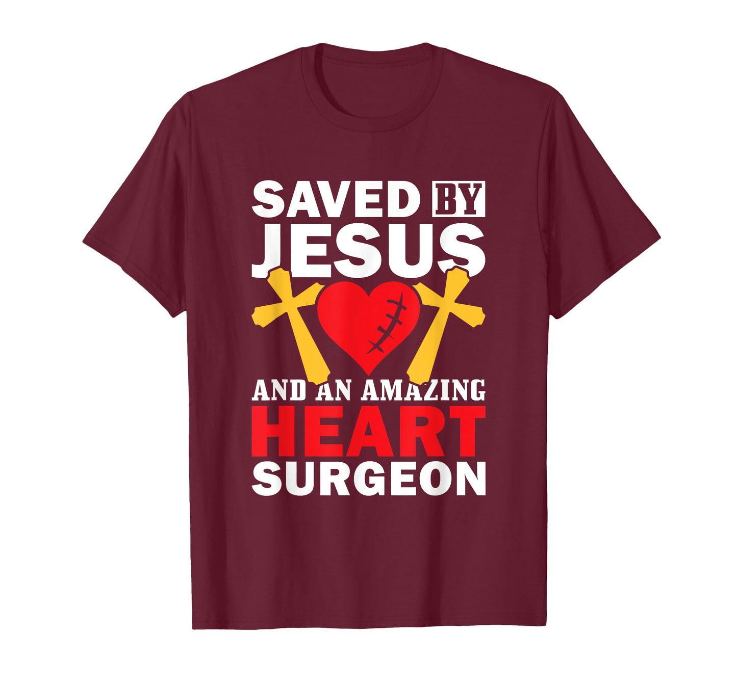 Open Heart Surgery Survivor Jesus Bypass Recovery T-Shirt