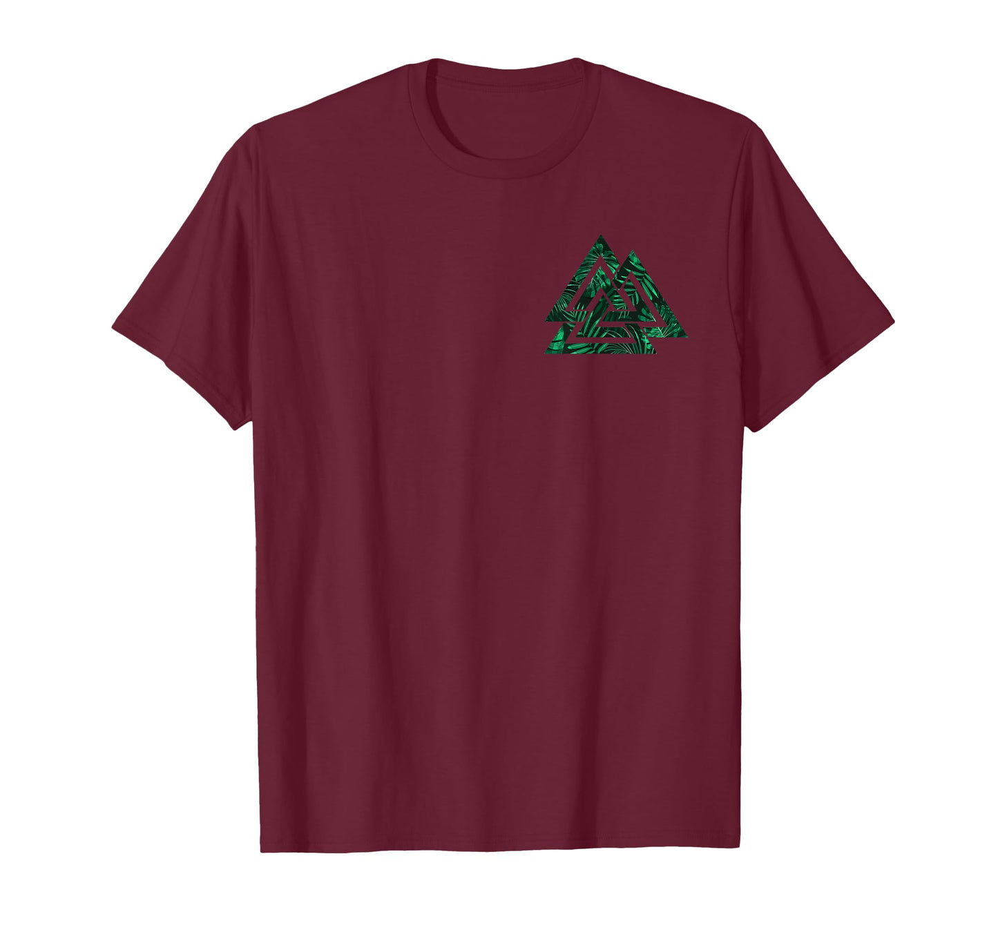 Valhalla Nordic Pagan Viking Warrior Odin Valknut Symbol T-Shirt