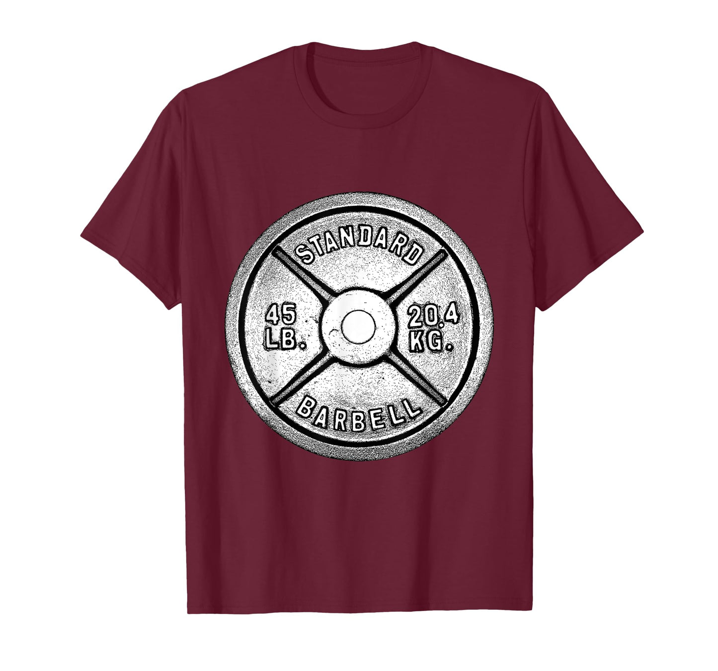 45 LB Plate Bodybuilder Workout Gym Shirt for Men Women Kids T-Shirt