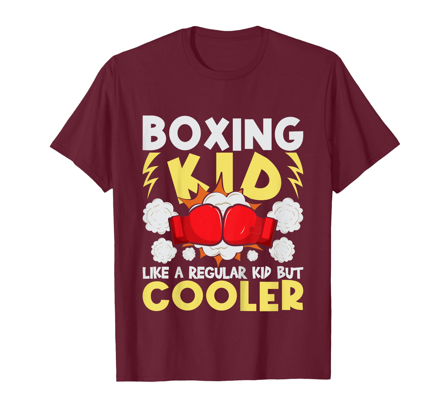 Boxing Kid Like A Regular Kid But Cooler - Boxer Kickboxing T-Shirt