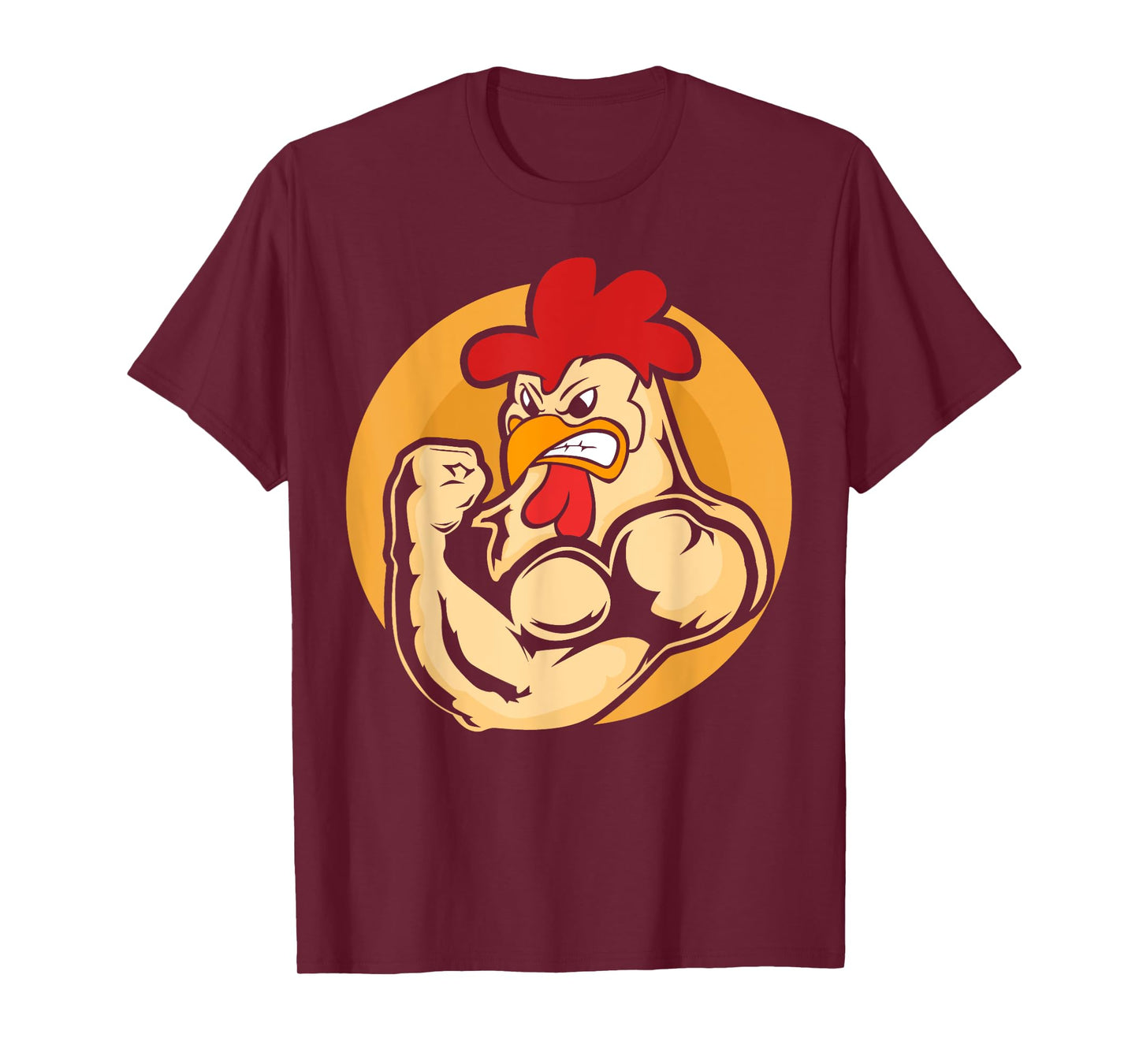 Strong Muscle Chicken Fitness Gym Chickens T-Shirt