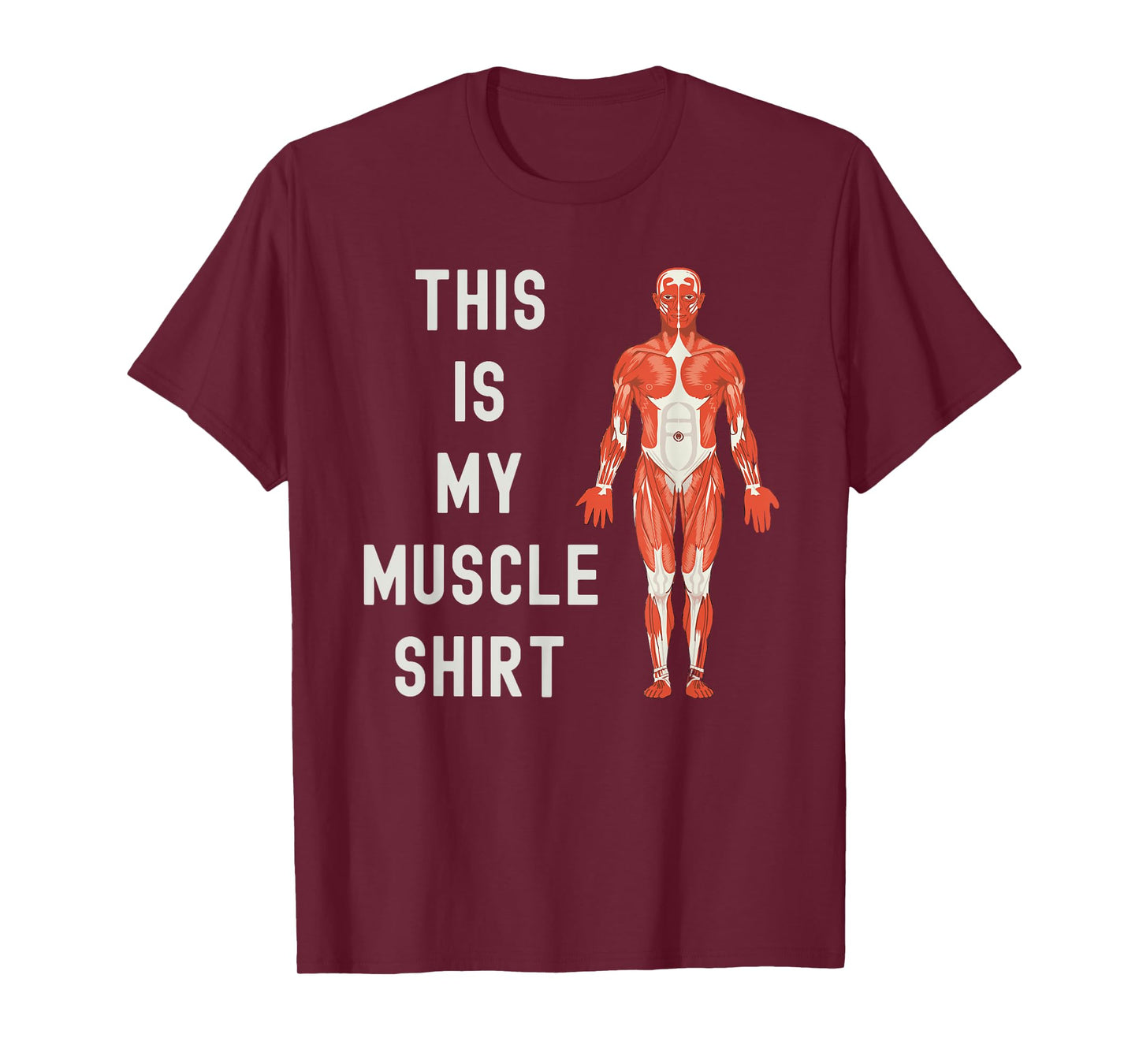 This Is My Muscle Shirt - Geeky Workout, Weight Lifting T-Shirt