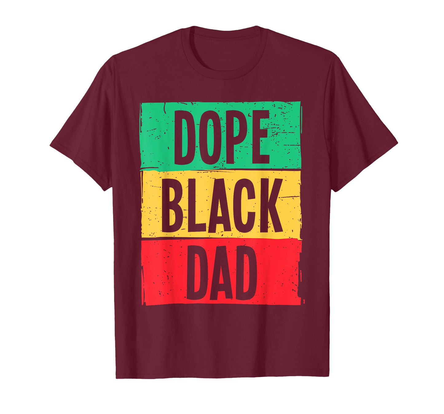 Dope Black Dad Father's Day Juneteenth History Month Funny T-Shirt