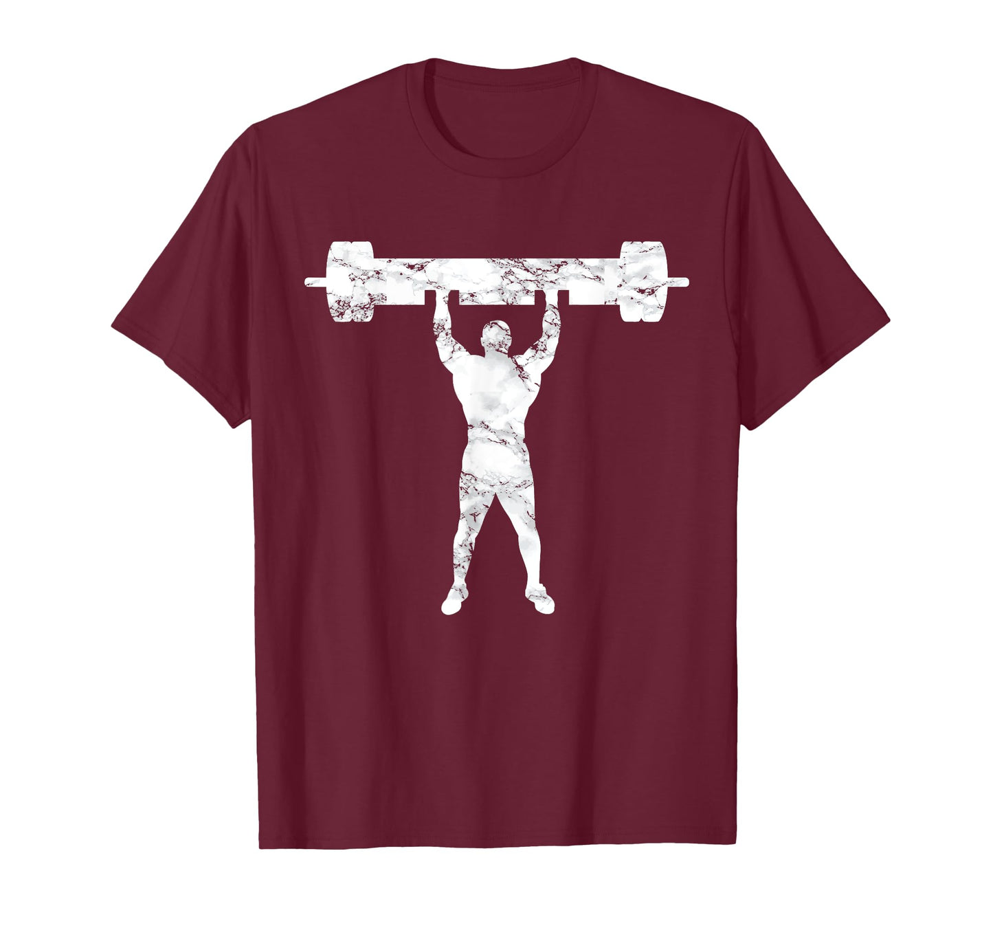 Strongman Shoulder Press - Weightlifting Bench Press T-Shirt