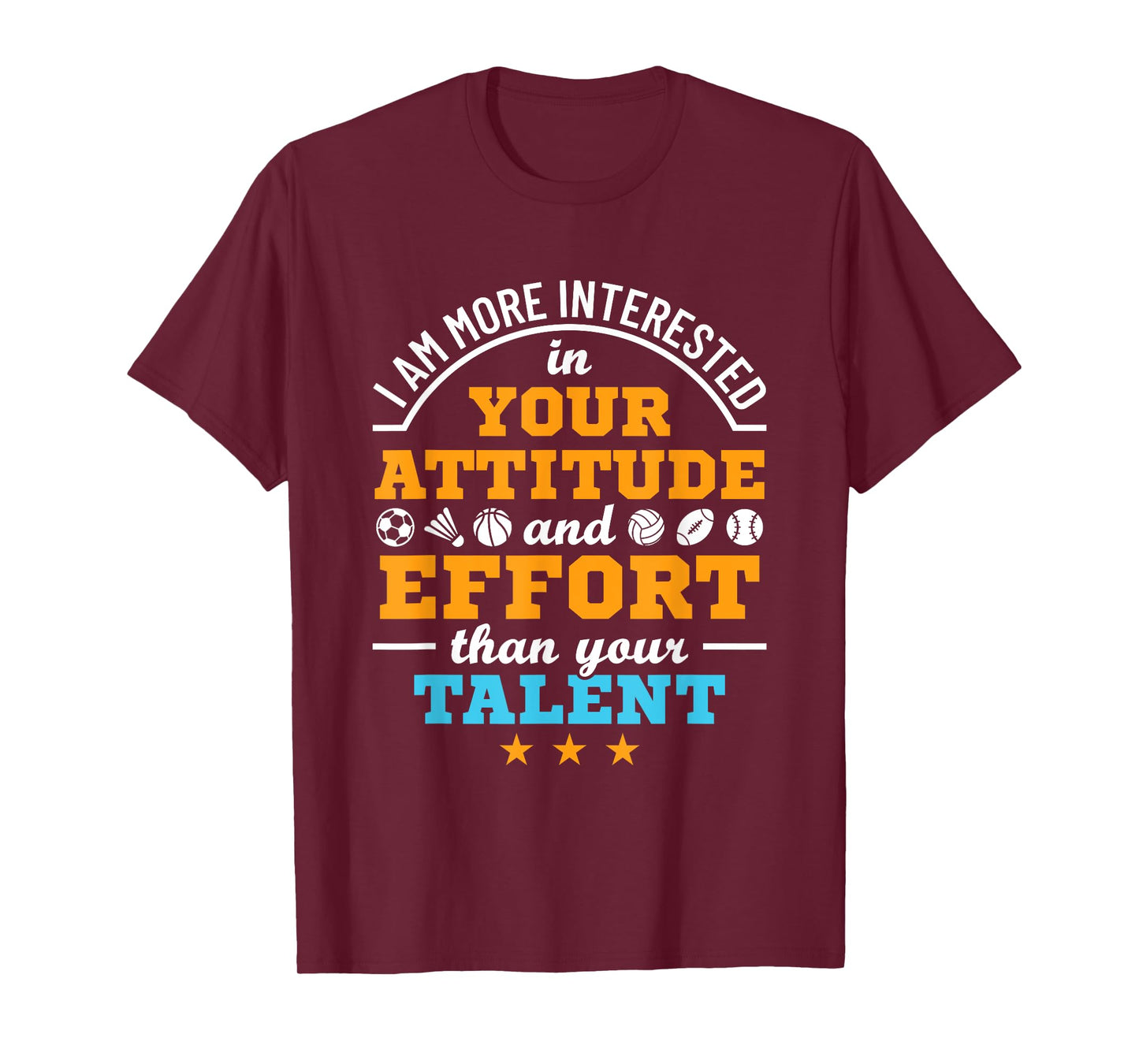 PE Teacher More Interested in Attitude and Effort Motivation T-Shirt for Men Women Girls Kids