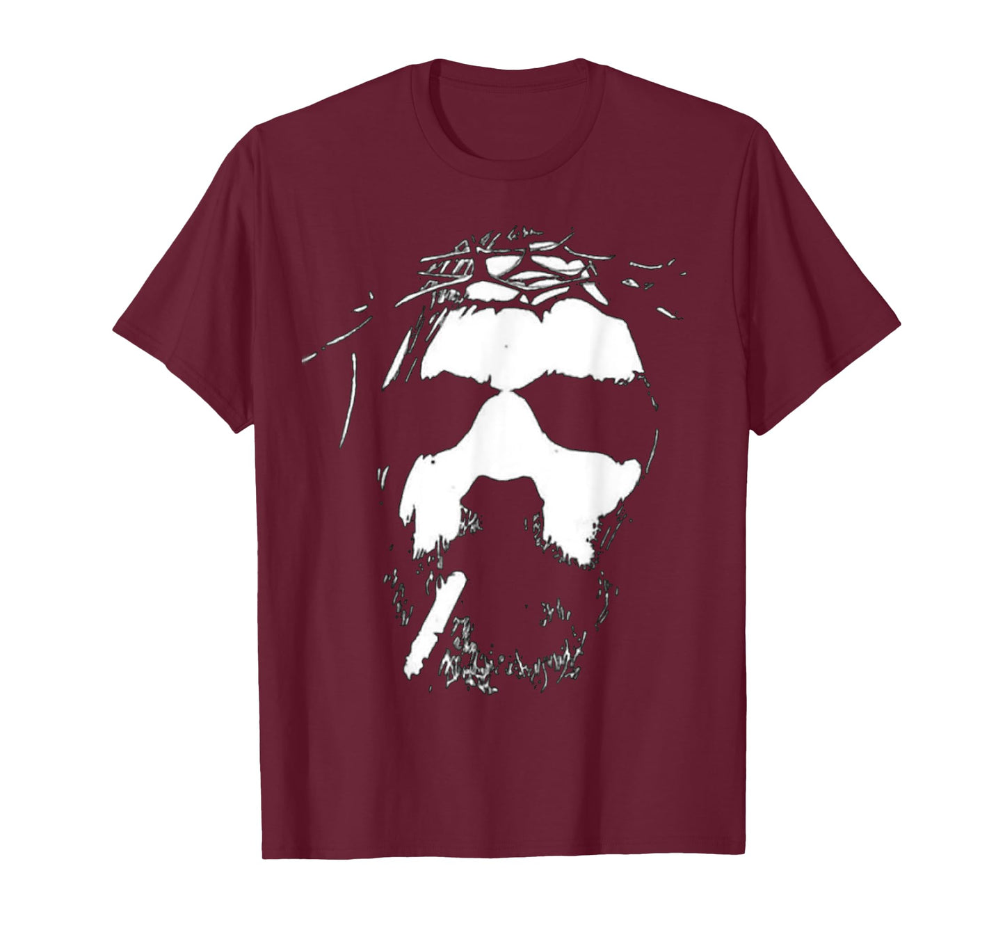 Vintage Jesus Smoking - Dark Style Art - God - Religion T-Shirt