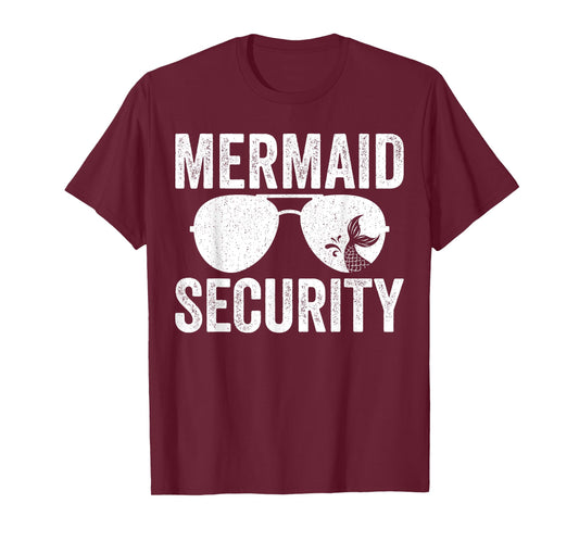 Mermaid Security Halloween Costume T-Shirt