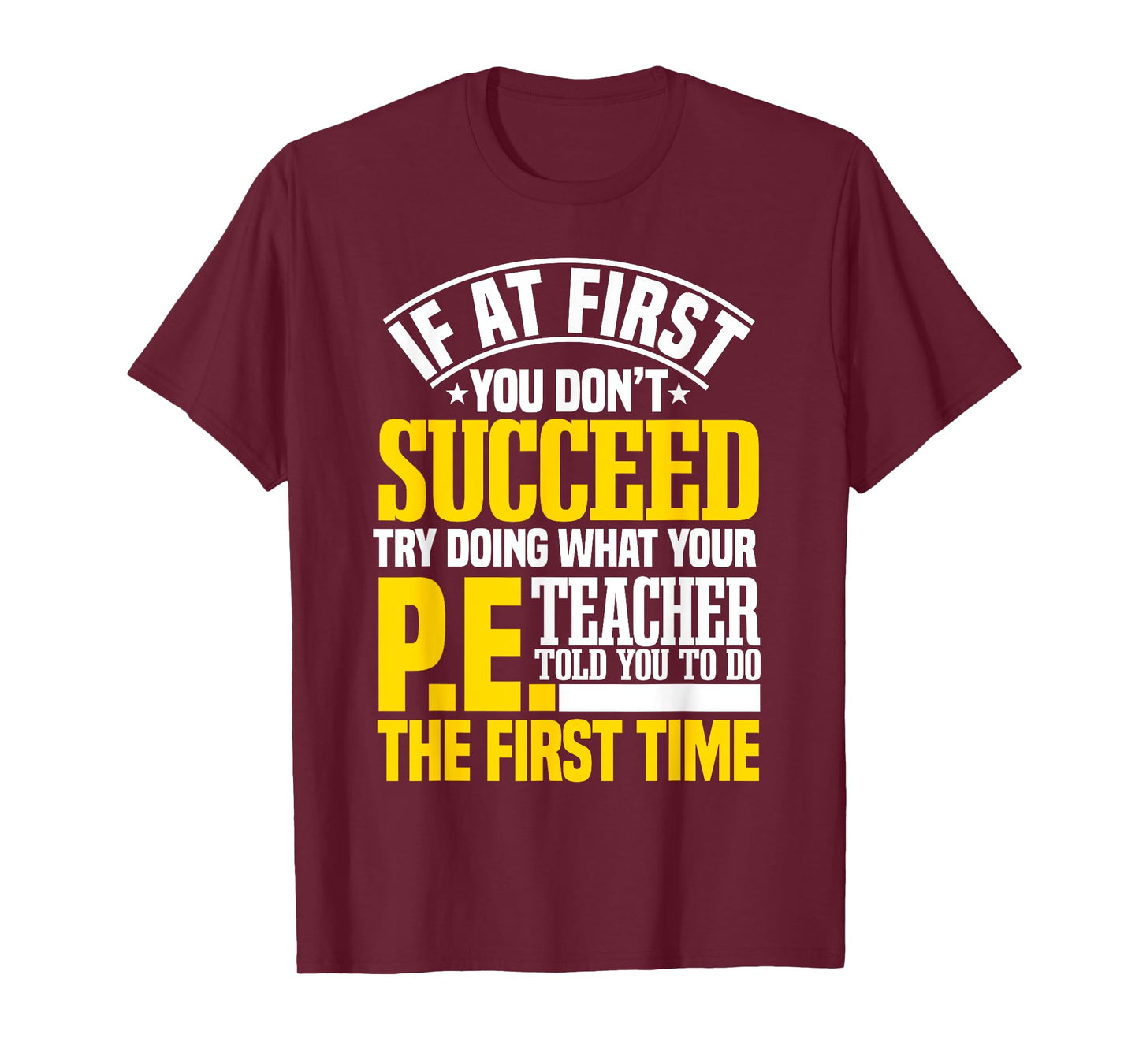 PE Teacher Gym Coach Instructor Physical Education Sport T-Shirt for Men Women Kids