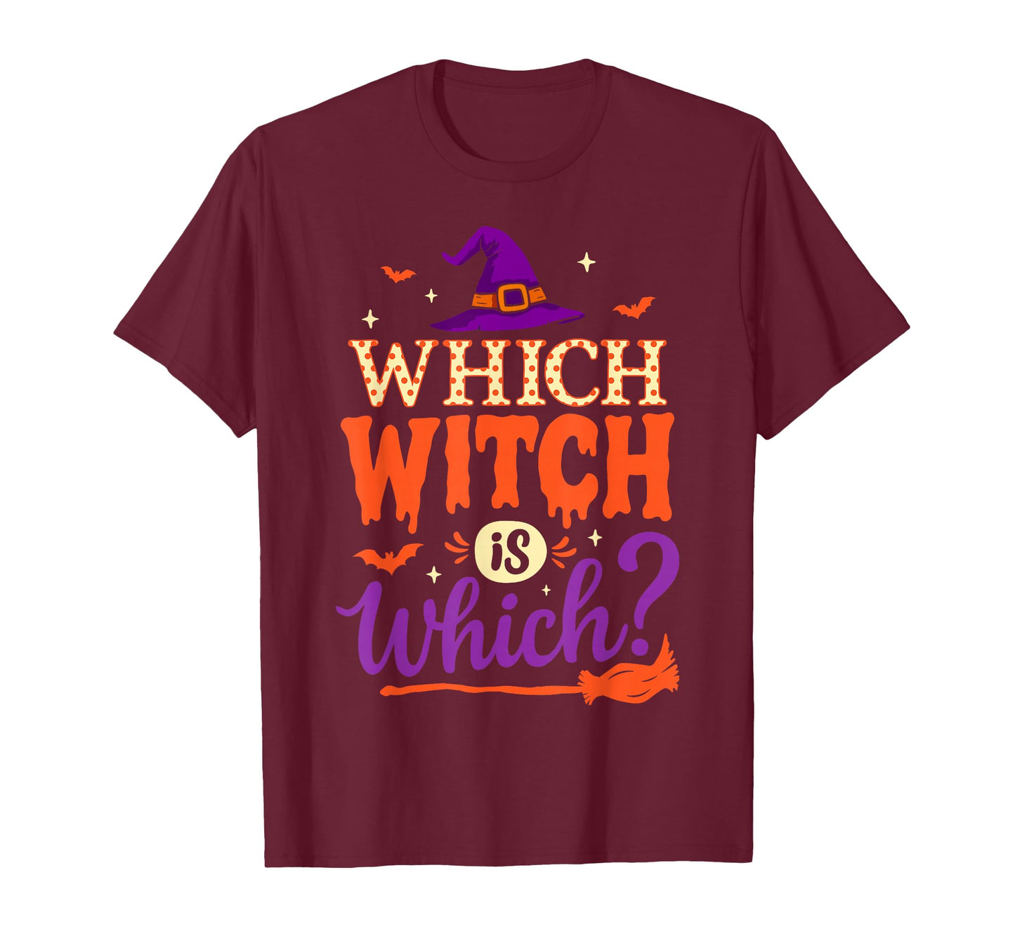 Which Witch is Which Halloween for Women Men English Teacher T-Shirt