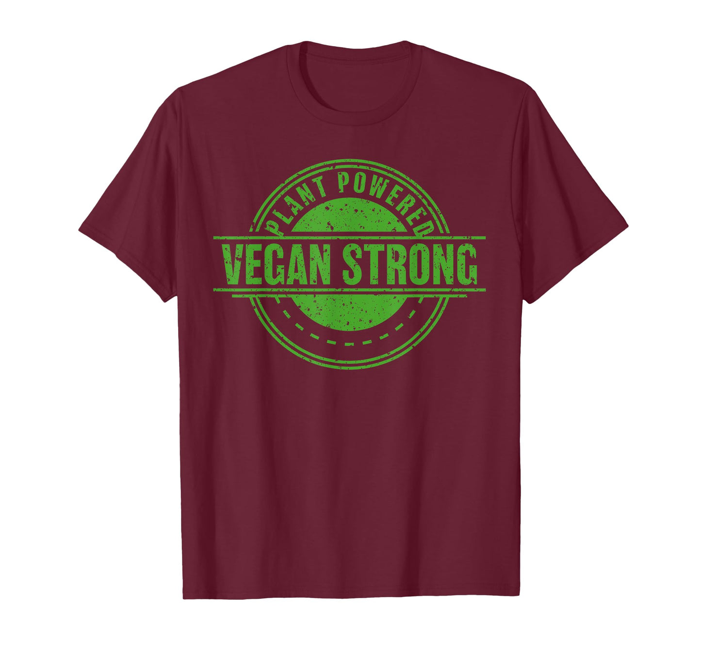 Vegan Gym Shirt, Plant Strong Tshirt T-Shirt