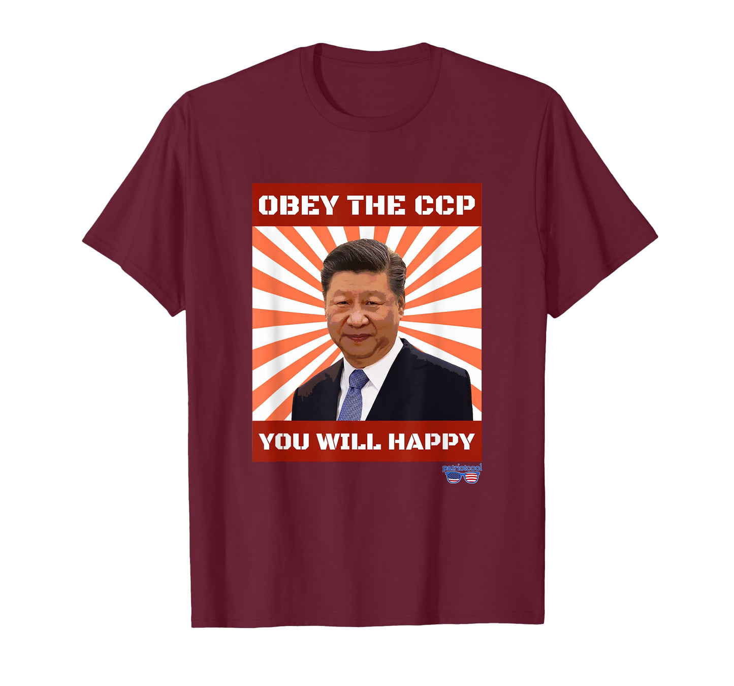 Obey The CCP Sarcastic Slogan T-Shirt