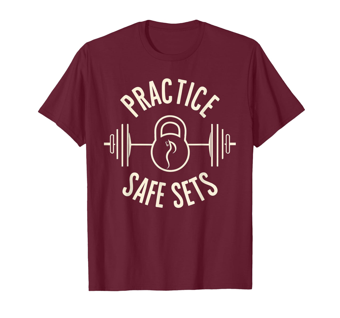 Practice Safe Sets Gym Workout Meme Fitness Lifting Joke T-Shirt