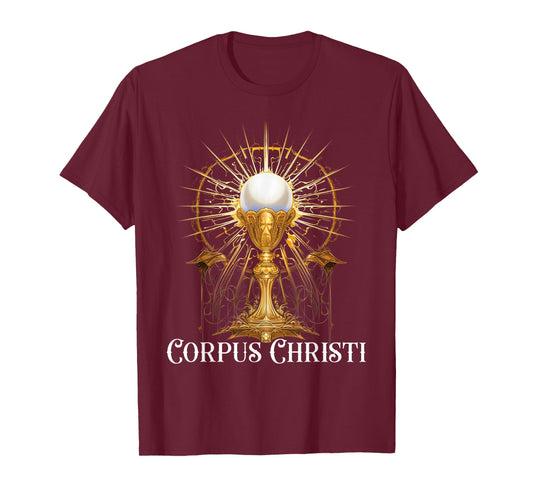 Eucharistic Adoration Traditional Latin Mass Catholic T-Shirt