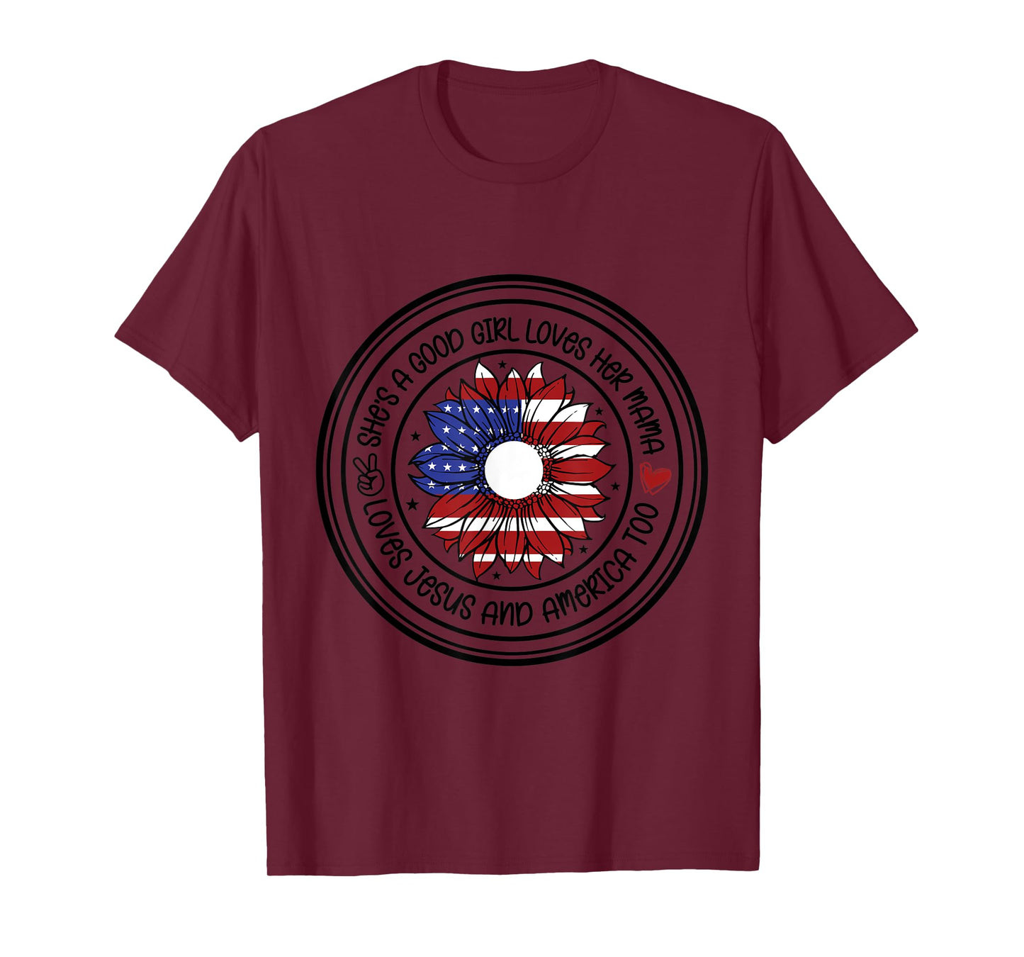 She's a Good Girl Loves her Mama T-Shirt