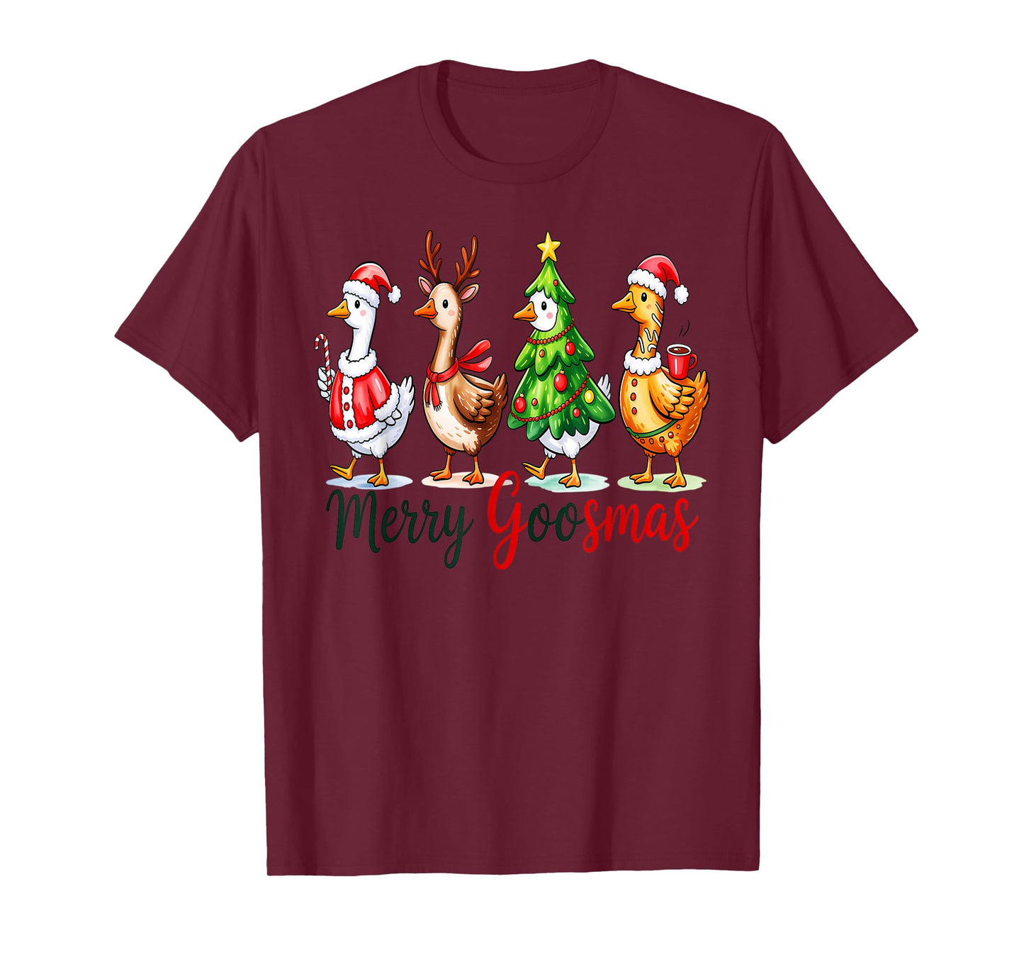 Merry Goosmas Holiday Celebration Magic T-Shirt