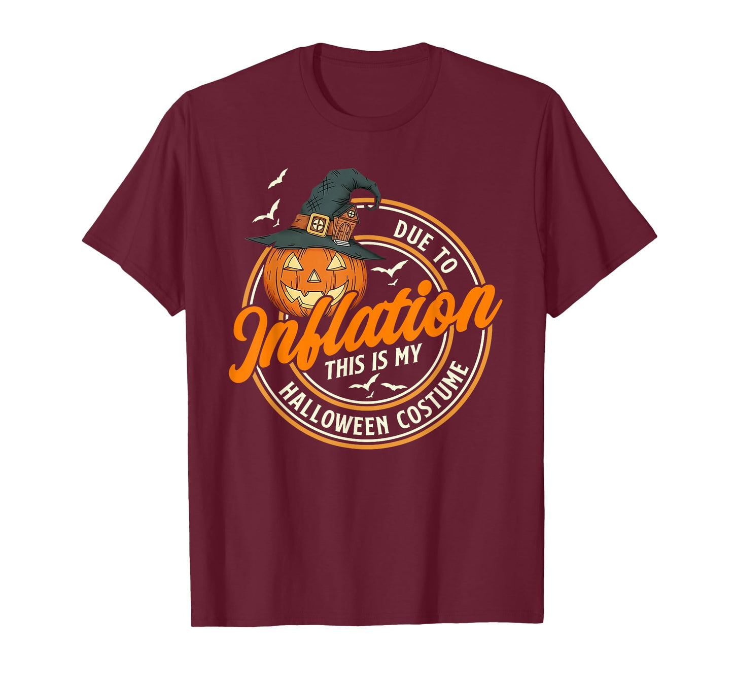 Pumpkin Halloween Costume Men Women Funny Halloween 2025 T-Shirt