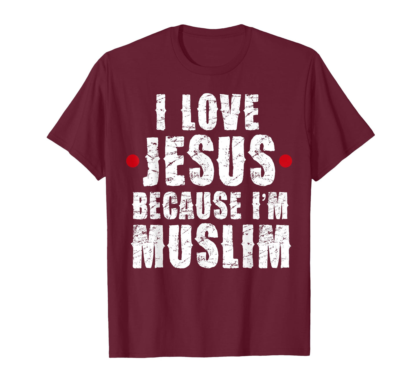Ramadan Shirt Mubarak Quran I Love Jesus Muslim Tshirt Gift T-Shirt