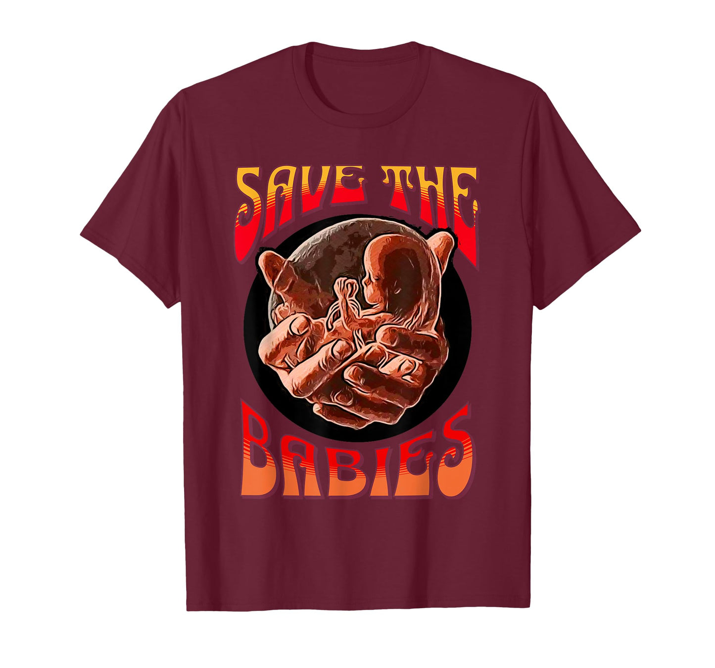 Pro Life Hippie Save Baby Pro-Life Generation Anti-Abortion T-Shirt