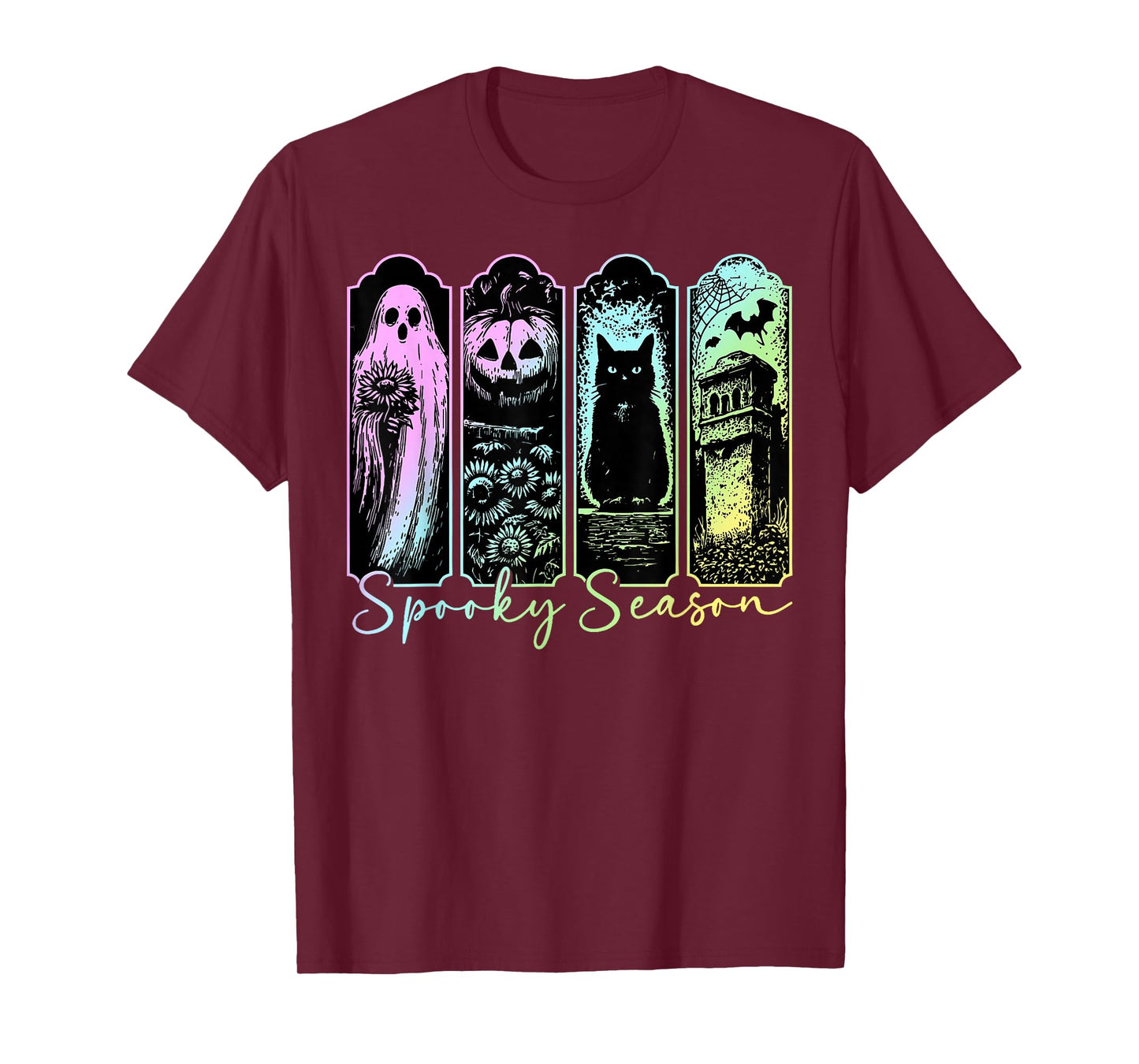 Funny Halloween Horror Spooky Season Matching Halloween T-Shirt