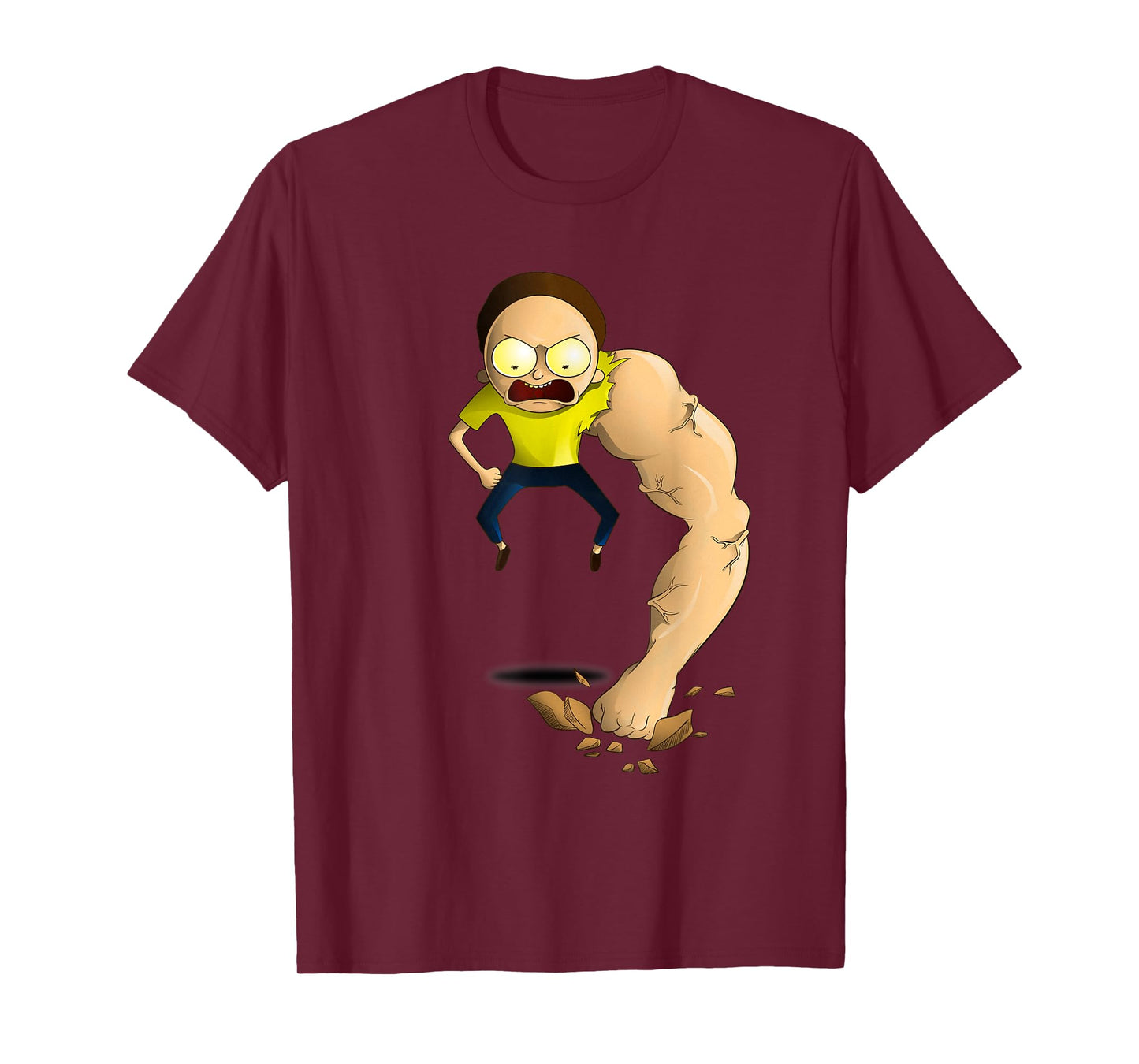Rick and Morty Shirt Armothy Muscle T-Shirt T-Shirt
