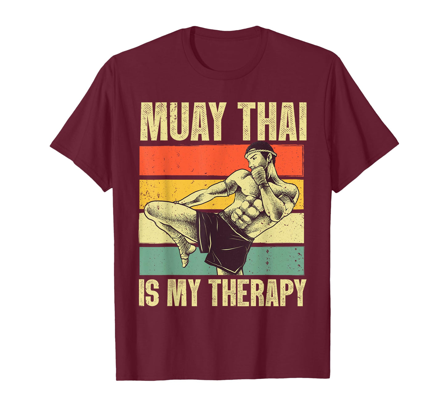 Funny Muay Thai Design For Men Women Kids Muay Thai Boxing T-Shirt