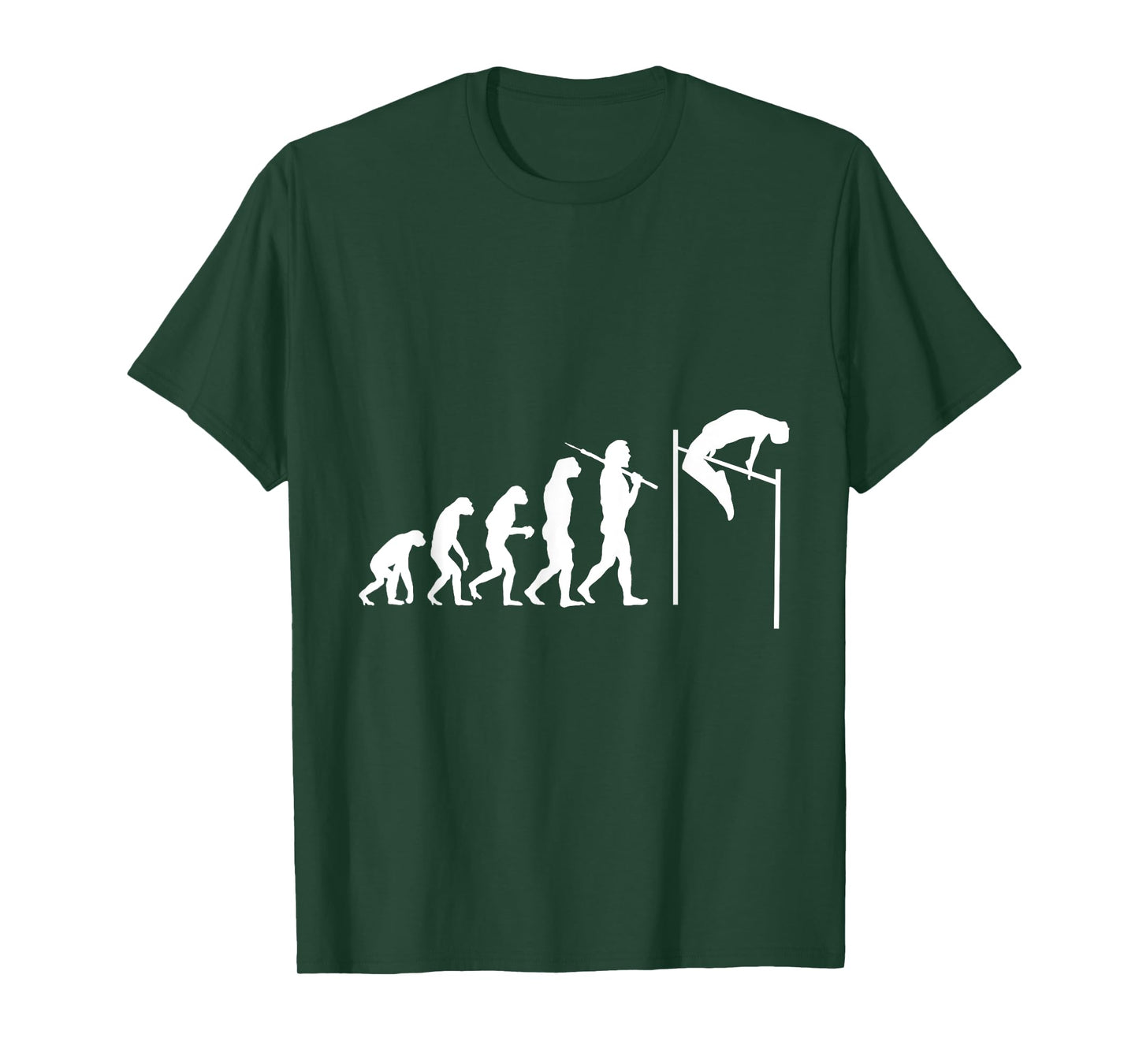 Funny Evolution High Jump Athletics T-Shirt