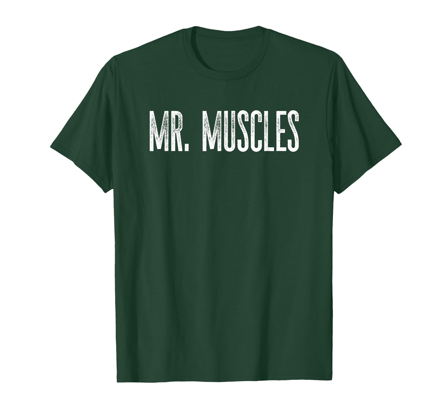 Funny Classic Mr. Muscles Fun Novelty Gag Gym T-Shirt
