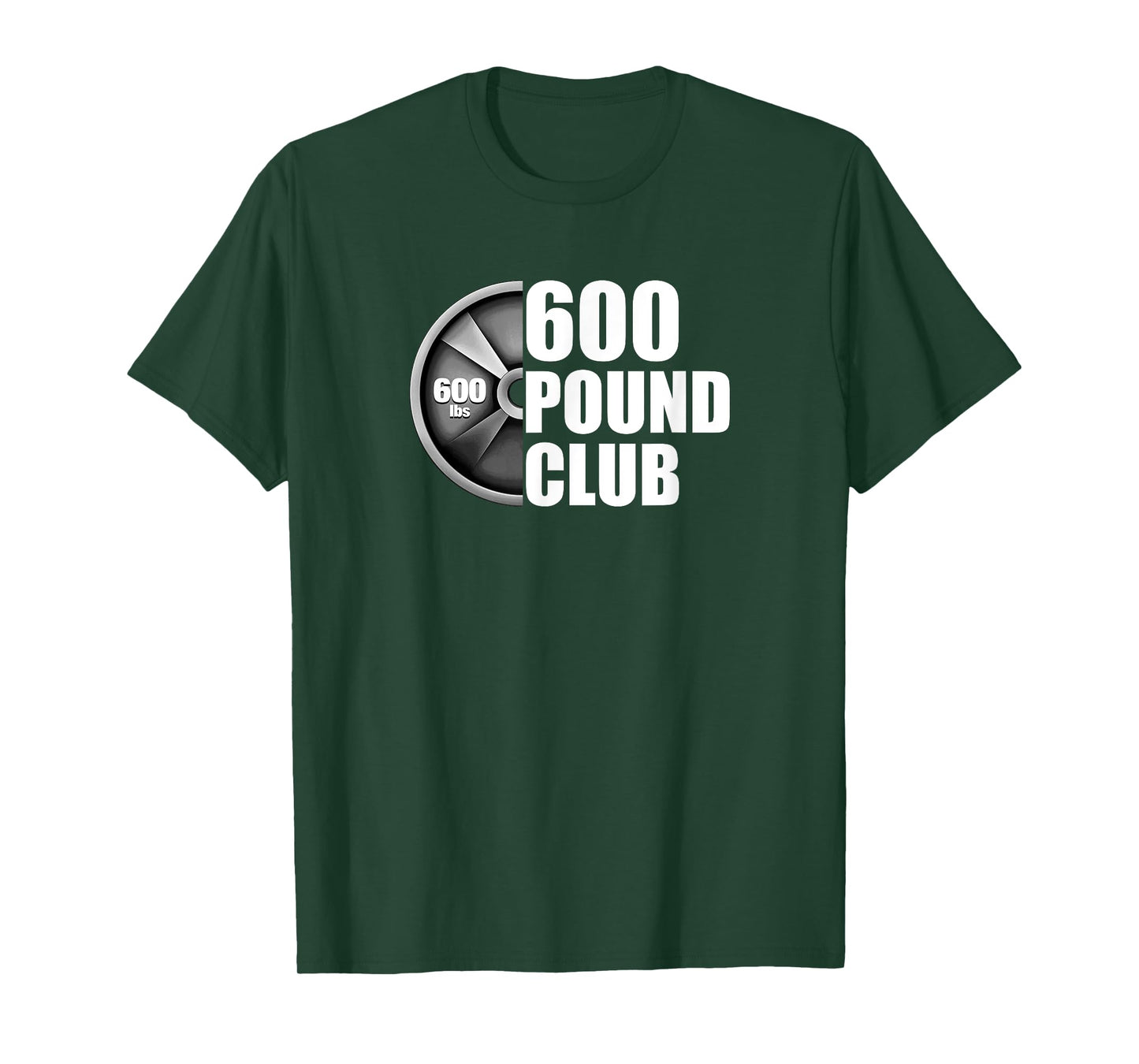 600 Pound Club Powerlifting T-Shirt