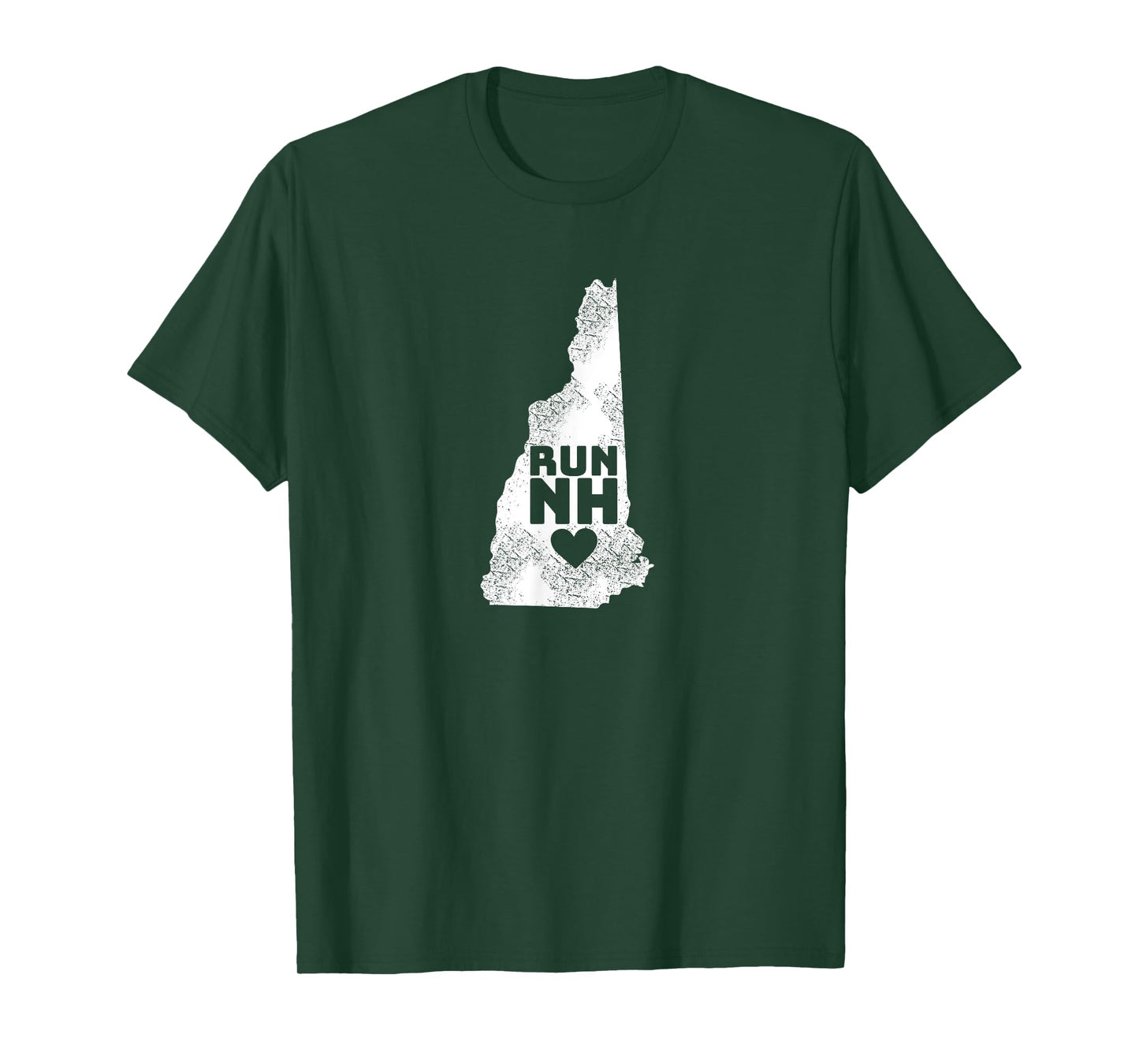 Run NH Love New Hampshire T-Shirt