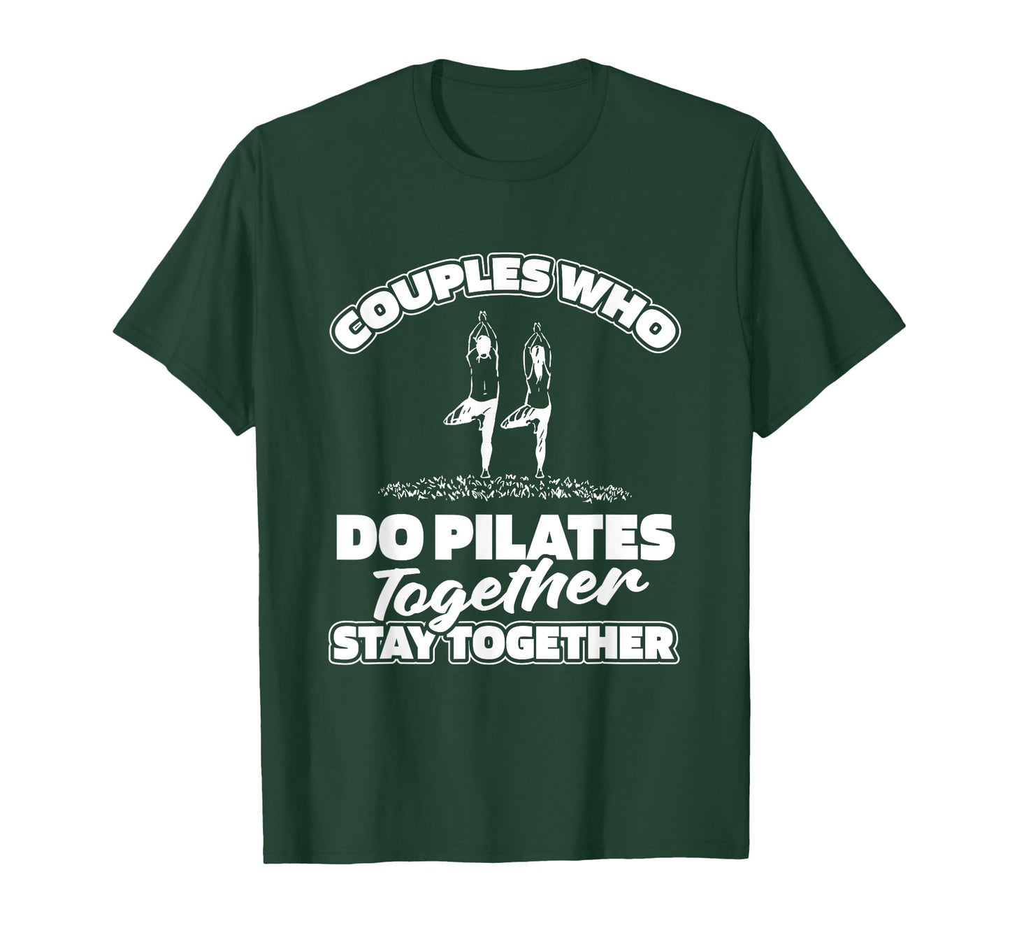 Pilates Couple Fitness - Training Pilates T-Shirt