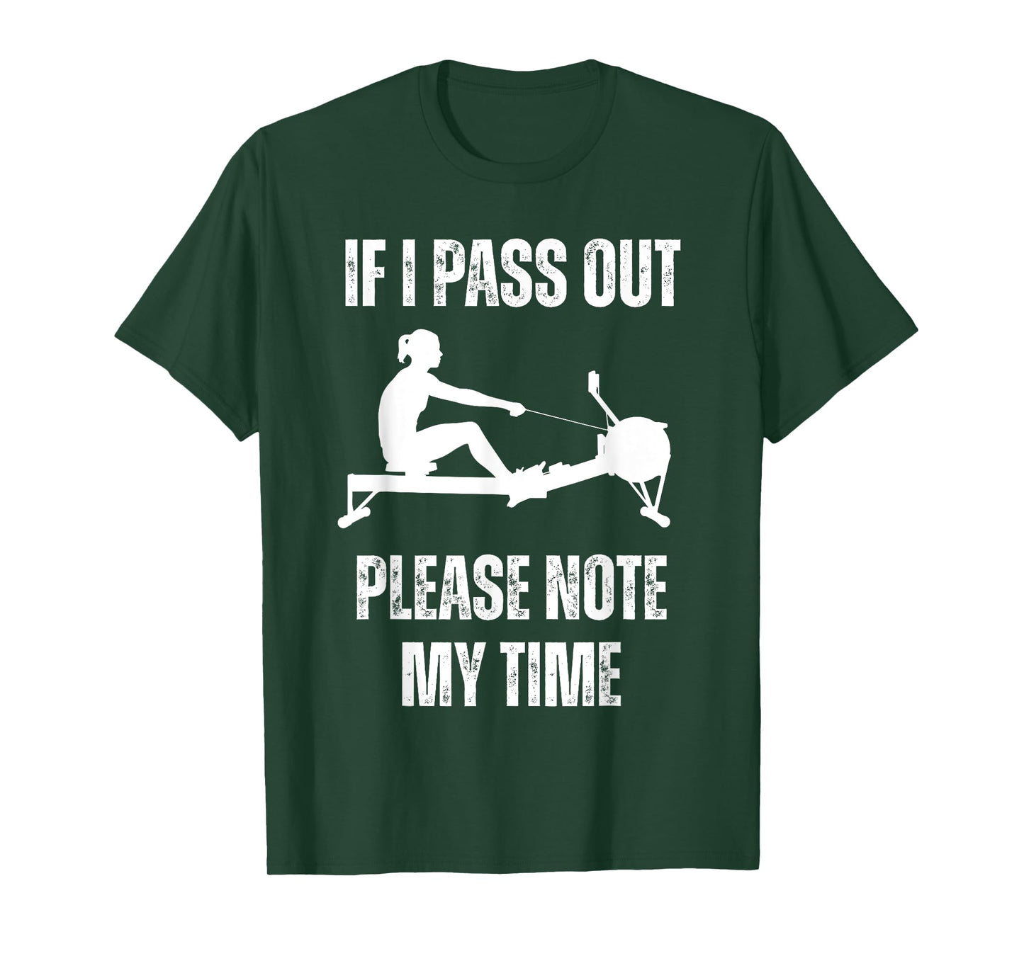 Funny ERG Machine Gym Ergometer Rowing Exercise T-Shirt