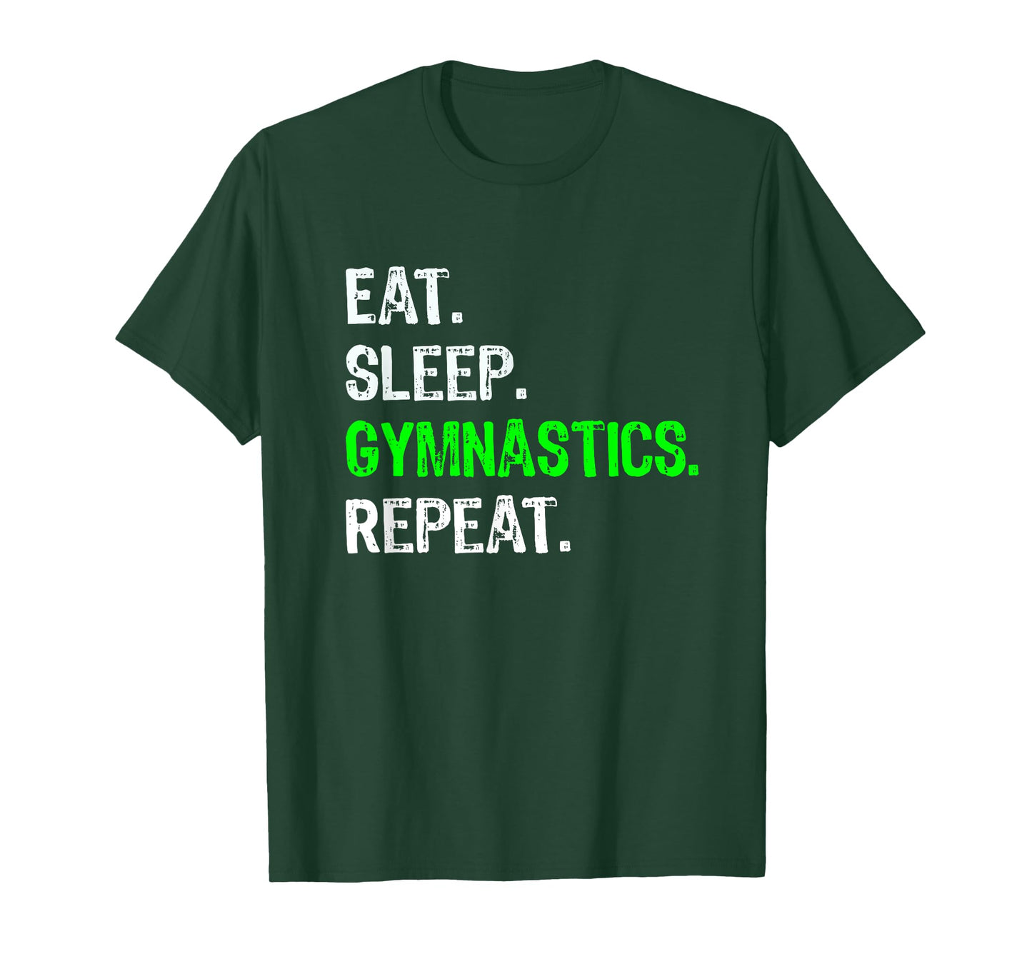 Top Funny Boys Eat Sleep Gymnastics Repeat Gift T-Shirt T-Shirt