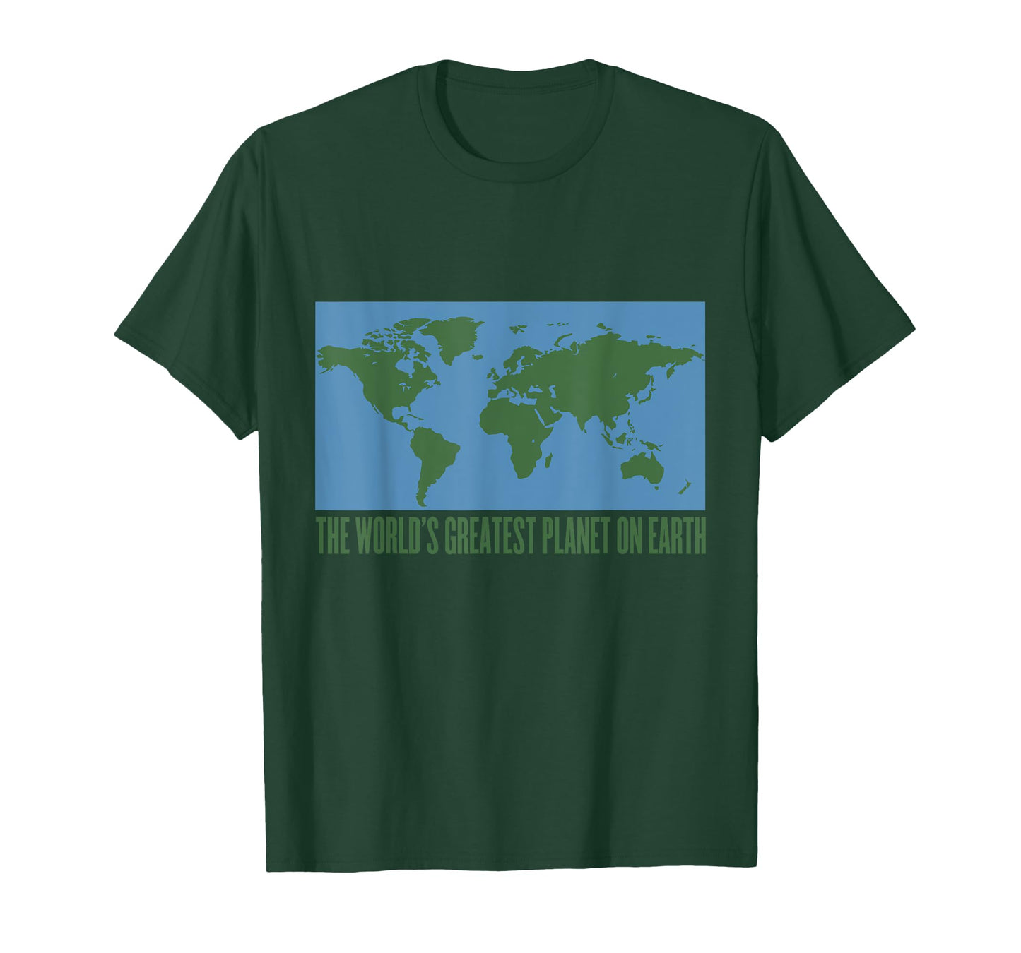 World's Greatest Planet on Earth Day T Shirt World Peace Tee T-Shirt