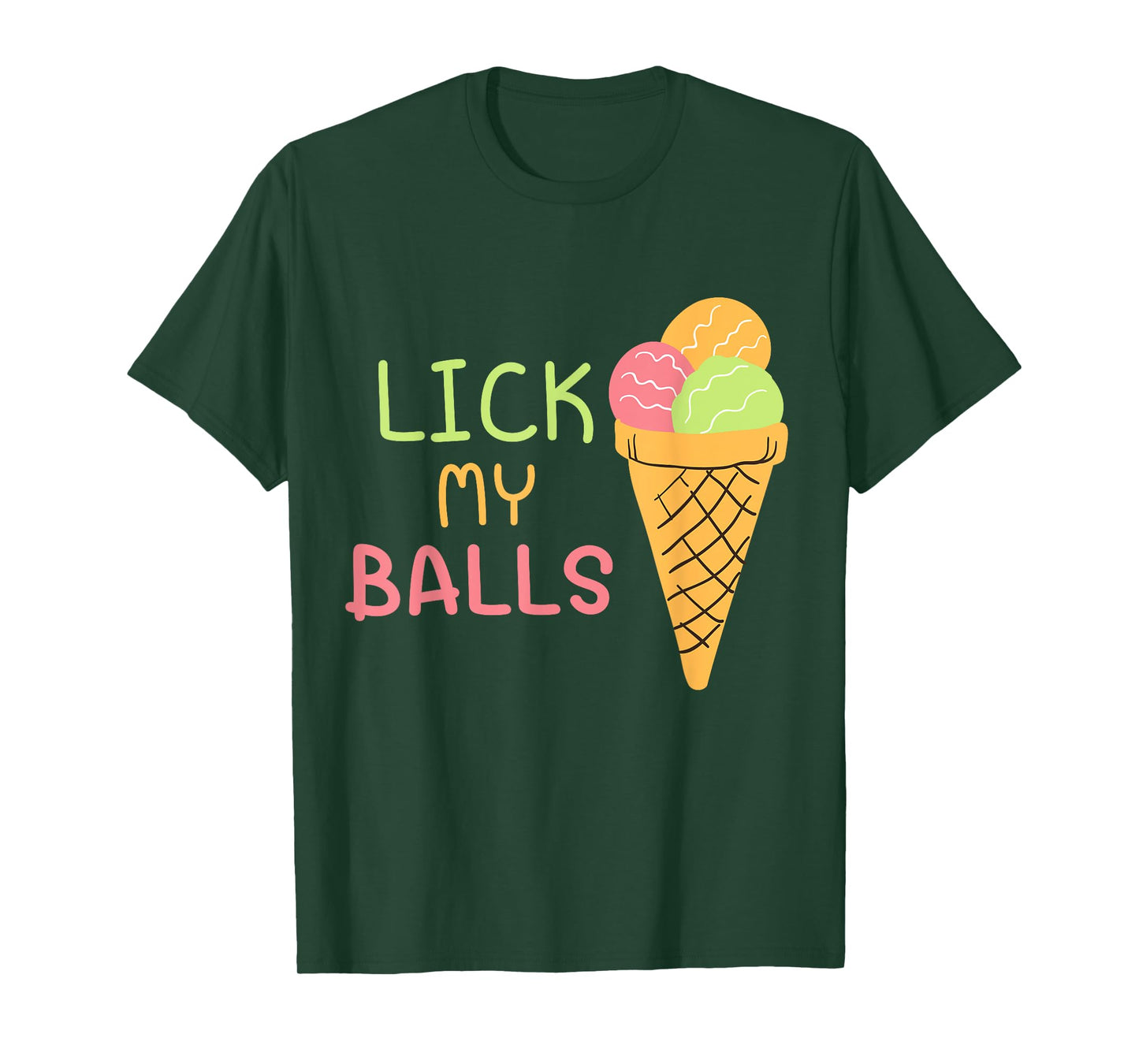 LICK MY BALLS | Funny Shirt Design | Creative Ideas T-Shirt