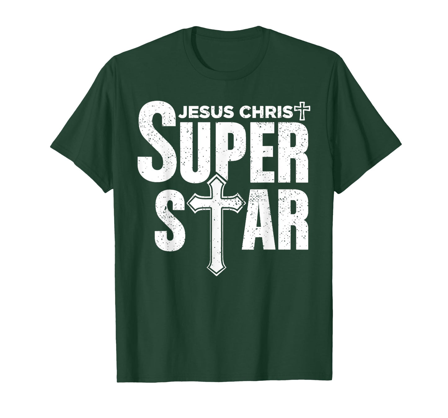 Vintage Jesus Christian Design Jesus Christ Super Star Tee T-Shirt