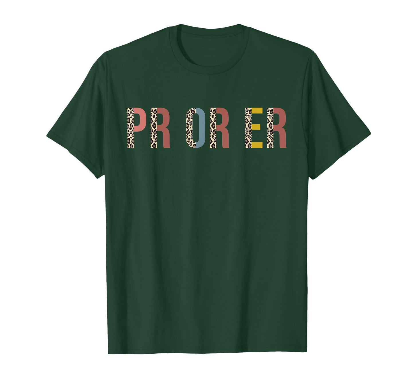 Pr Or Er Weightlifting Bodybuilding Trendy Fitness Gym T-Shirt