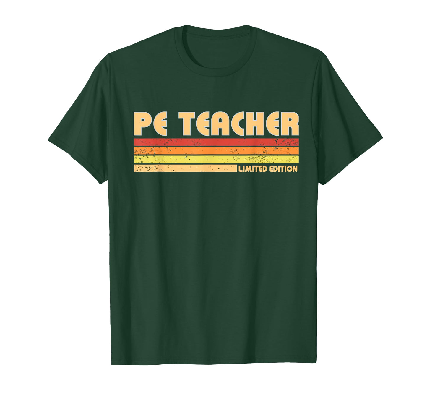 PE TEACHER Funny Personalized Title Profession Birthday Idea T-Shirt for Men Women Kids
