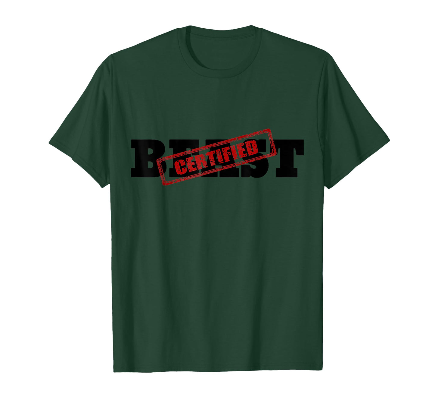 Certified BEAST Athletic Workout Fitness T-Shirt