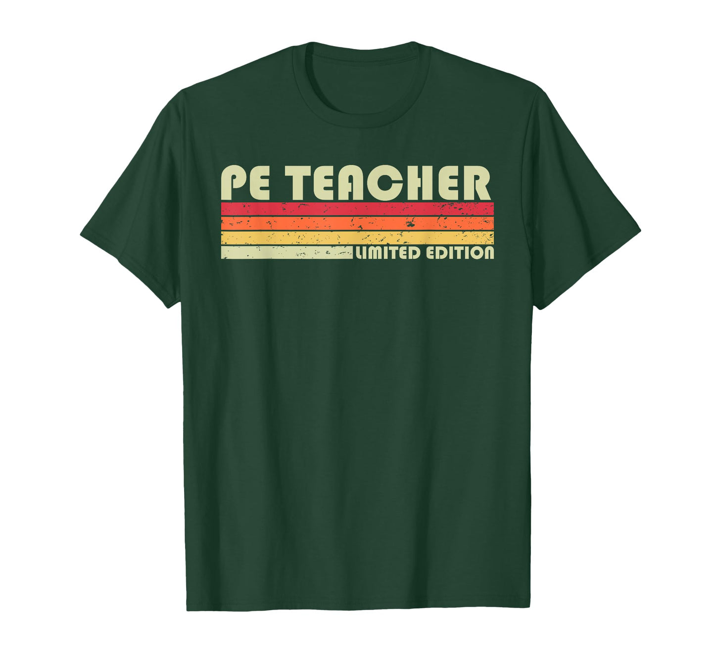 PE TEACHER Funny Job Title Profession Birthday Worker Idea T-Shirt